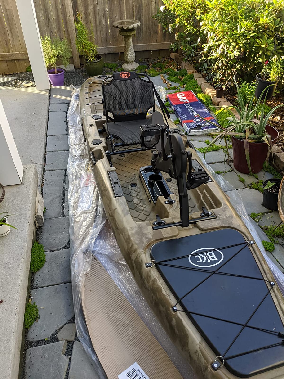BKC Brooklyn 12.5 Pro Pedal Fishing Kayak, Propeller Drive customer photo 1