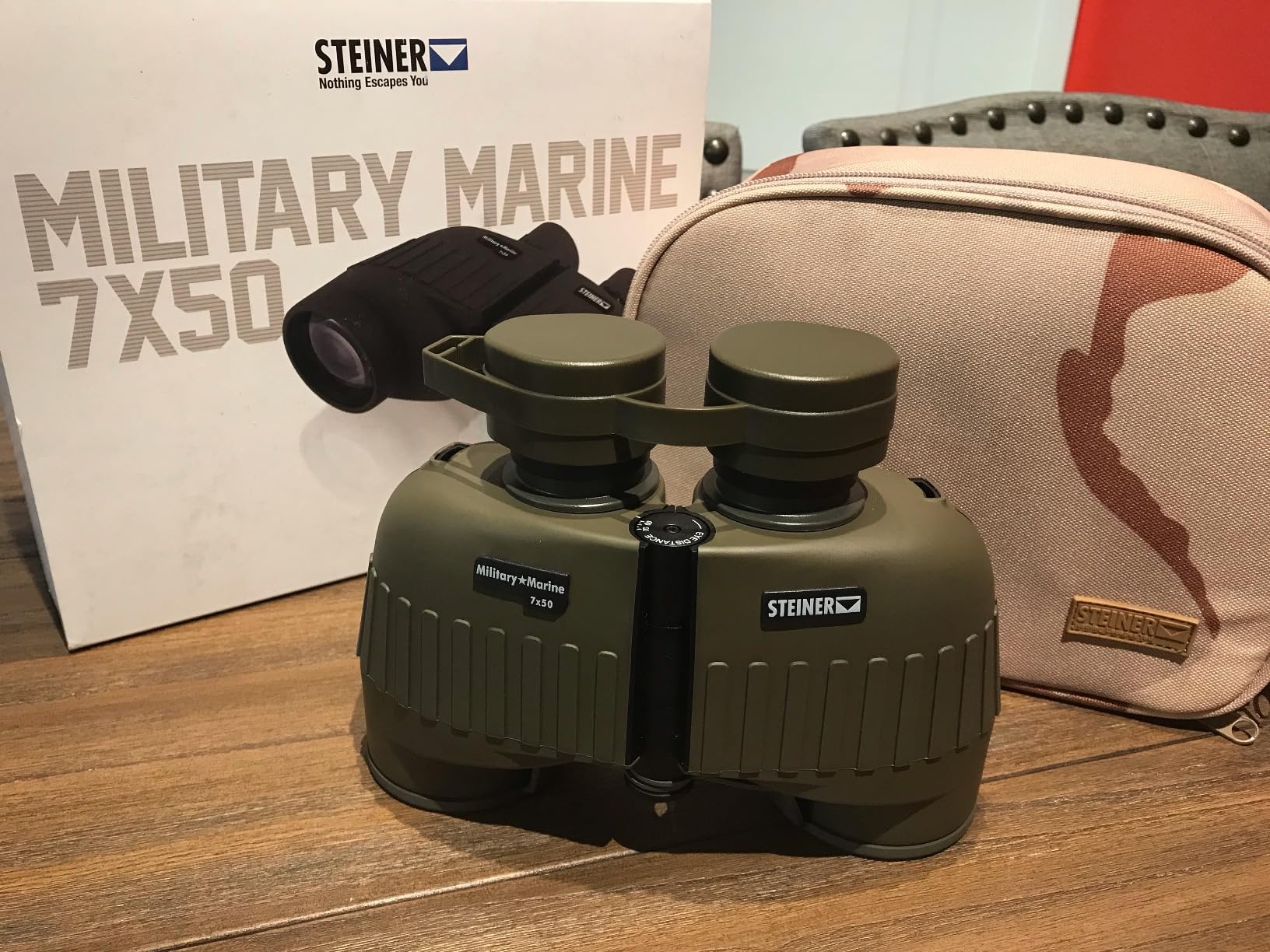 Steiner Military-Marine 10x50mm Binoculars – High-Power Tactical Optics with Sports-Auto-Focus, 50mm Objective Lenses, Waterproof, and Heritage Warranty customer photo 1