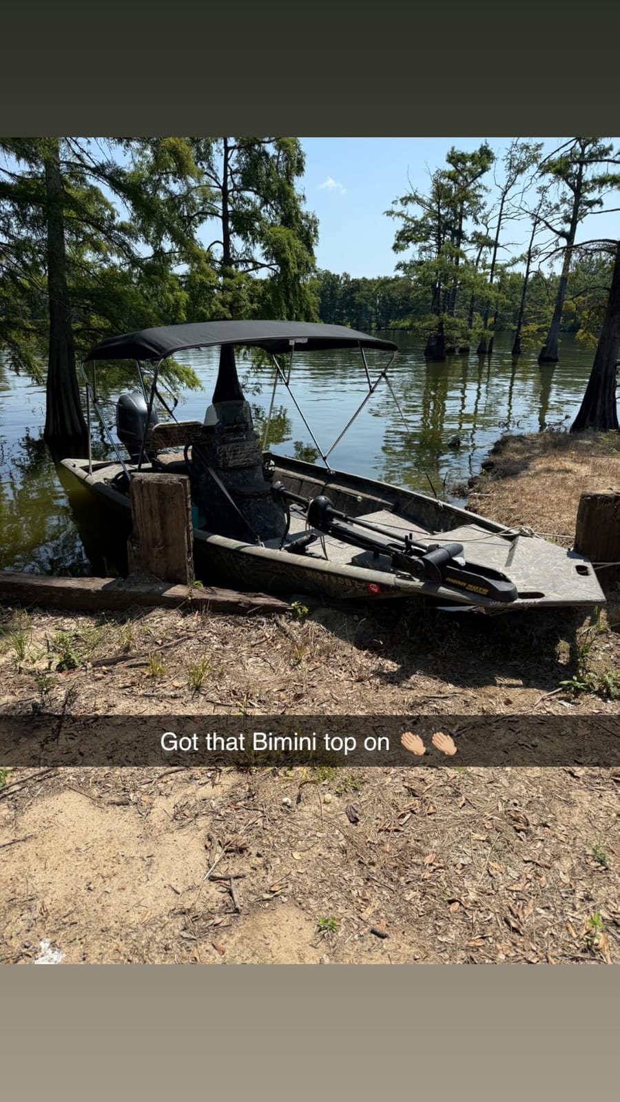 Naviskin 3 Bow & 4 Bow Bimini Top for Boats, 10 Colors, 13 Sizes customer photo 1