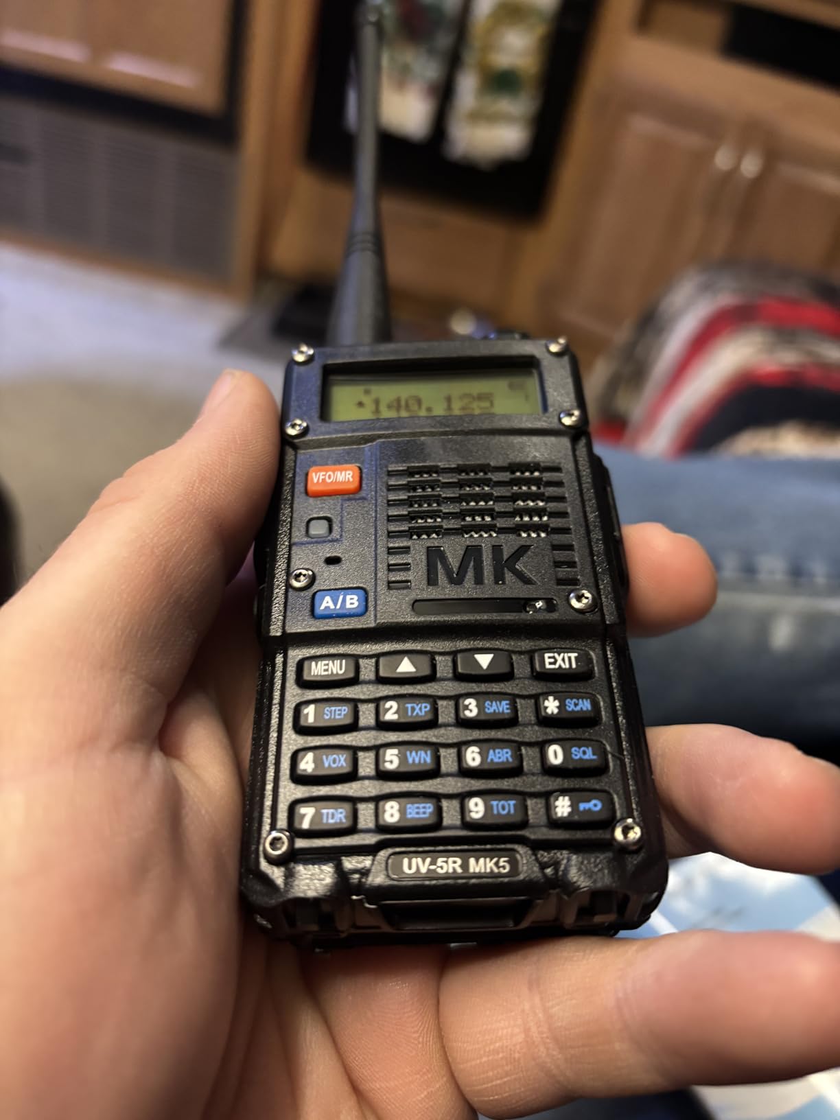 Baofeng UV-5R Ham Radio Handheld, Dual Band Two Way Radio (Black) customer photo 1