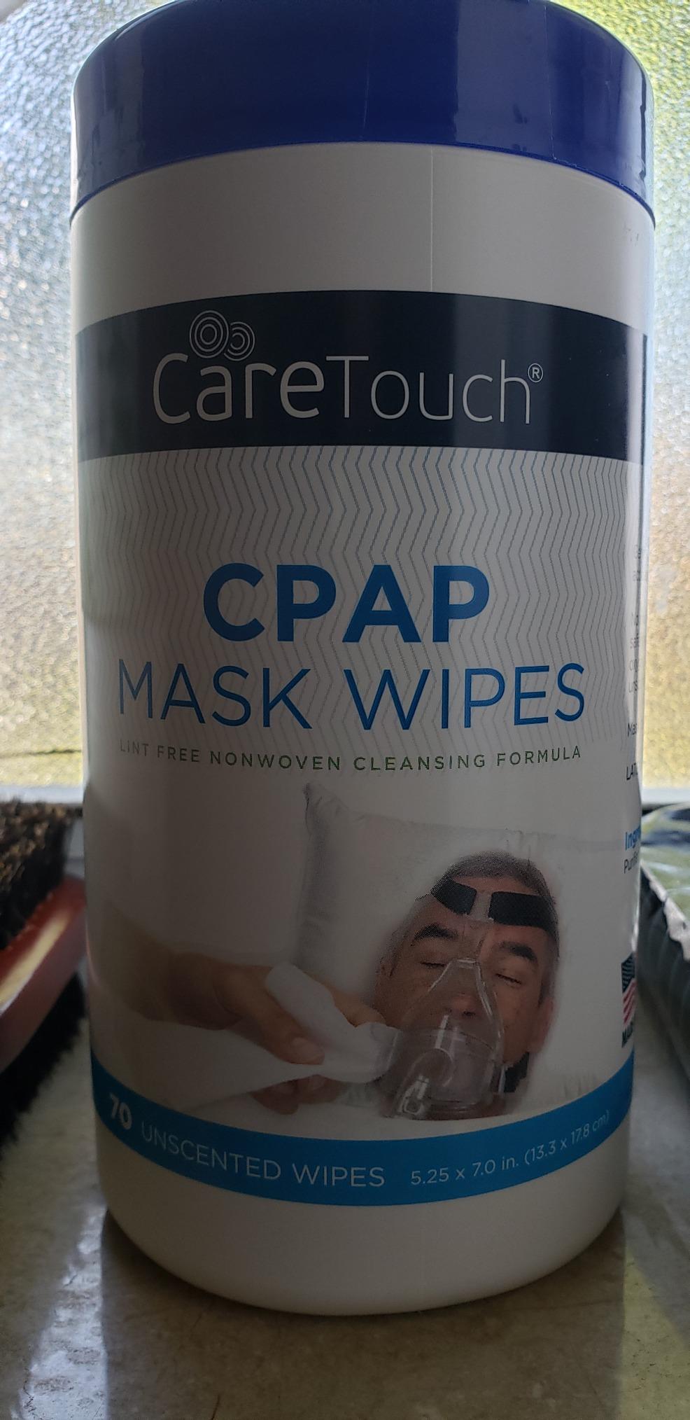 Care Touch CPAP Mask Wipes 70 Count (Pack of 3) Unscented customer photo 1
