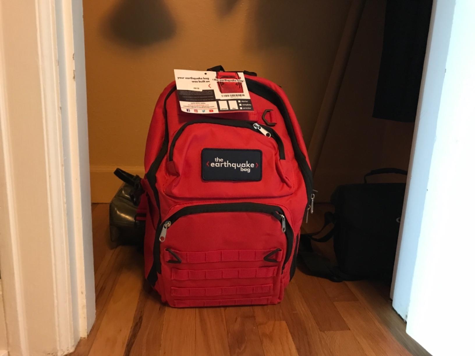 Complete Earthquake Bag - 3 Day Emergency kit for Earthquakes, Hurricanes, Wildfires, Floods + Other disasters customer photo 1