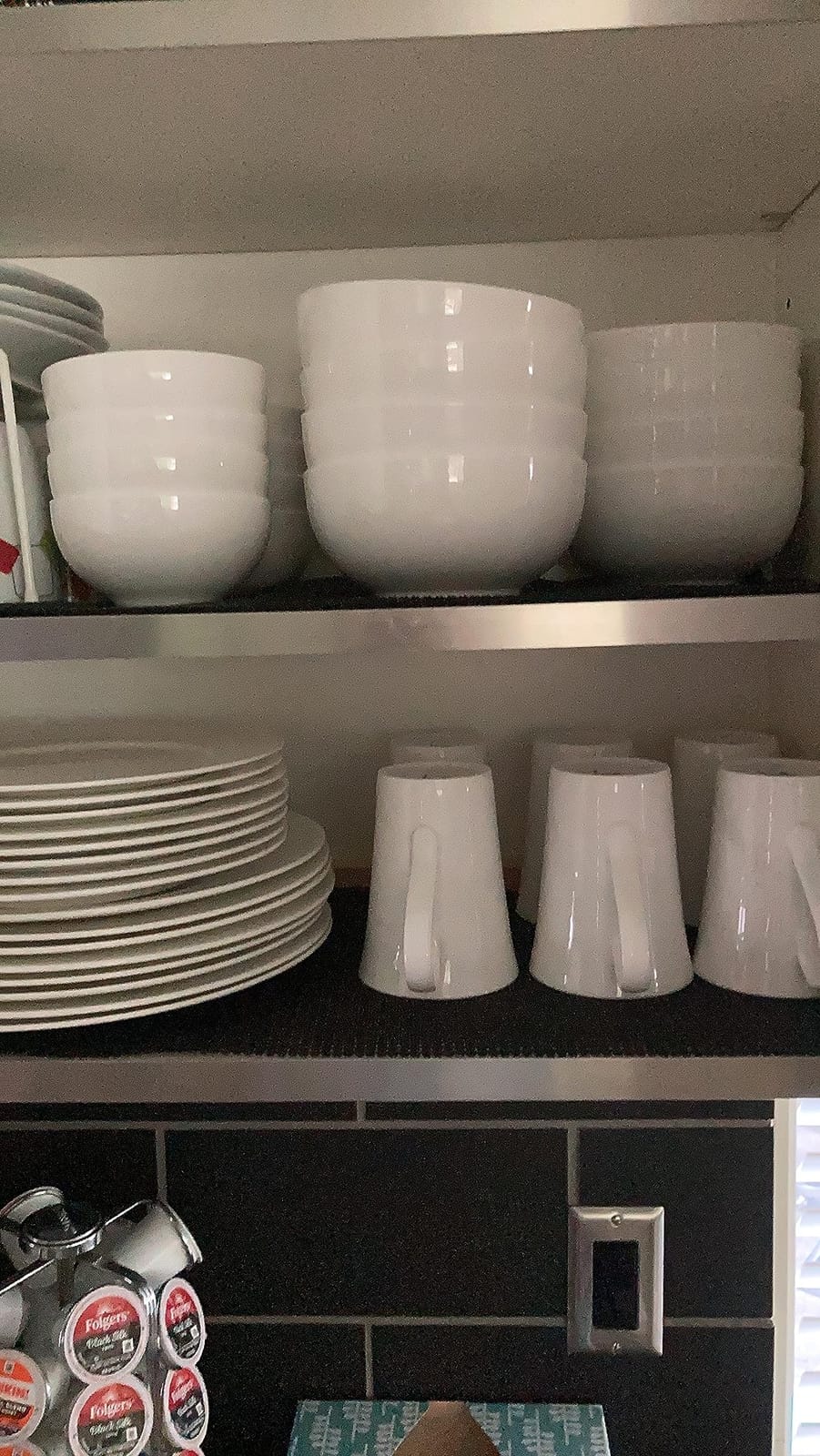 Mikasa Delray 40-Piece Bone China Dinnerware Set, White Round Dishes for 8 - Dinner Plates, Salad Plates, Cereal Bowls, Fruit Bowls and Mugs customer photo 2
