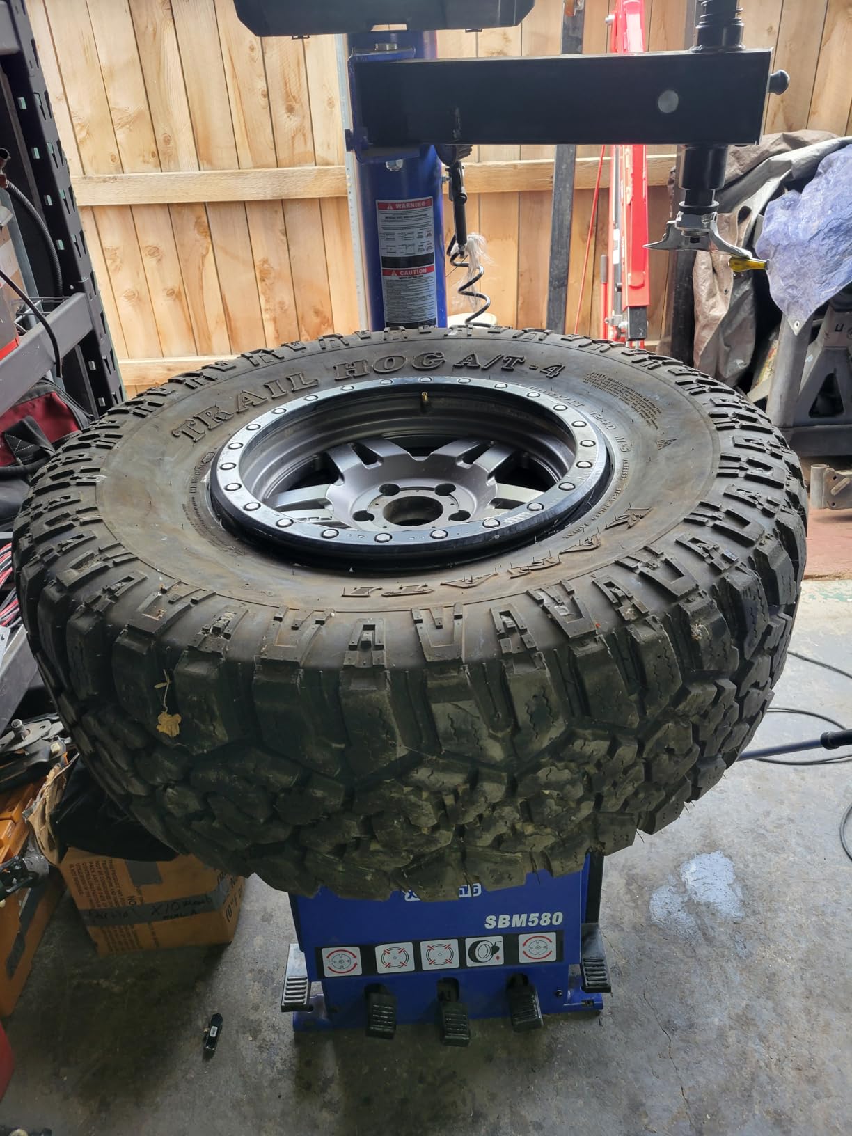 XK Tire Changers Machine and Wheel Balancer Combo,110V,580-690 customer photo 2