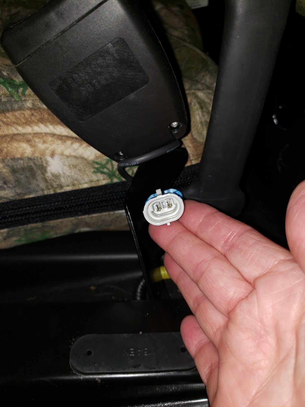 UTVDistribution Seat Belt Harness Override Clip Bypass Plug Aftermarket Part Compatible with All Can-Am & Polaris Models RZR X3 + customer photo 1