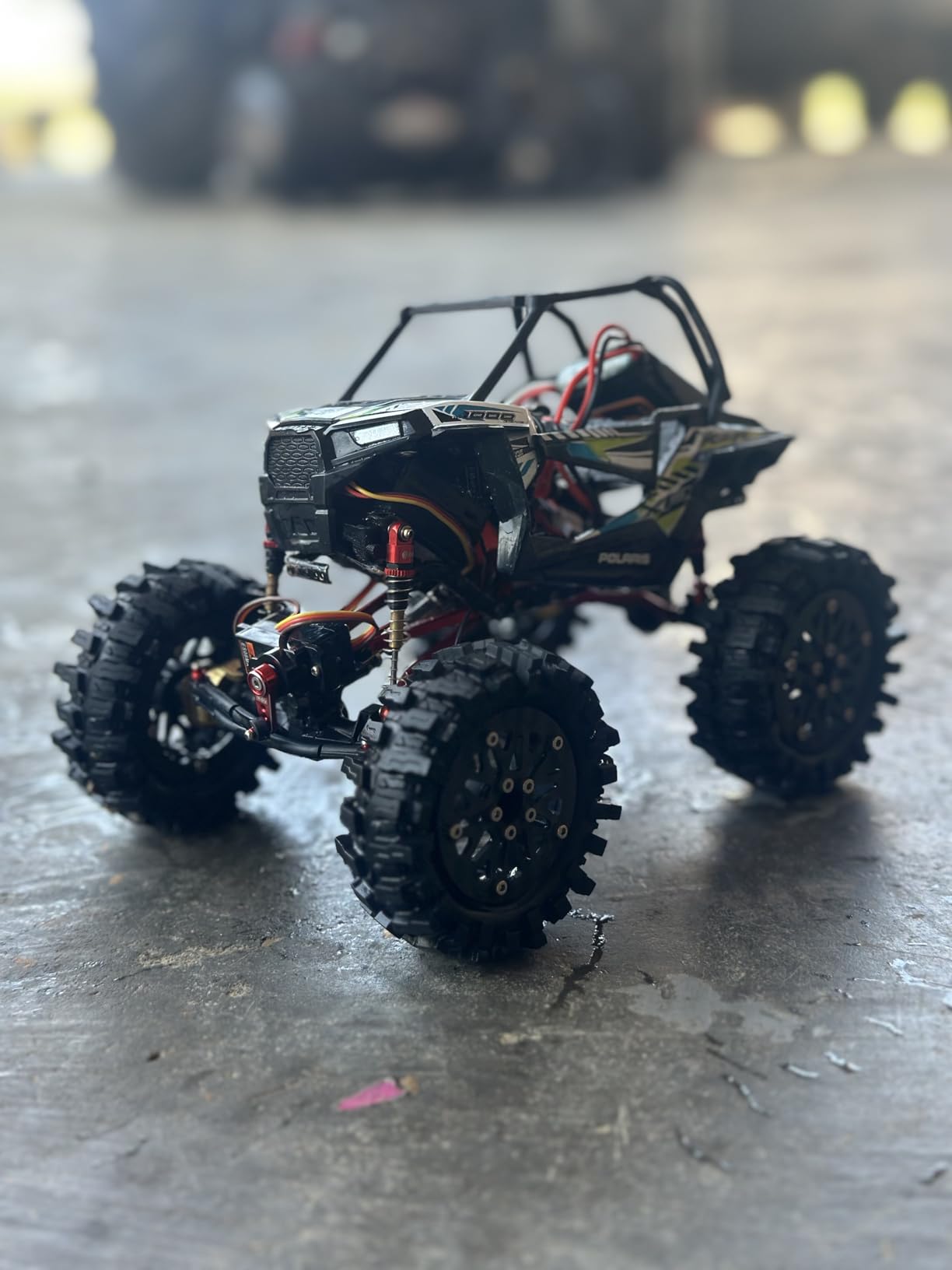 New-Ray 1:18 scale Polaris RZR XP 1000 White Lightning customer photo 1