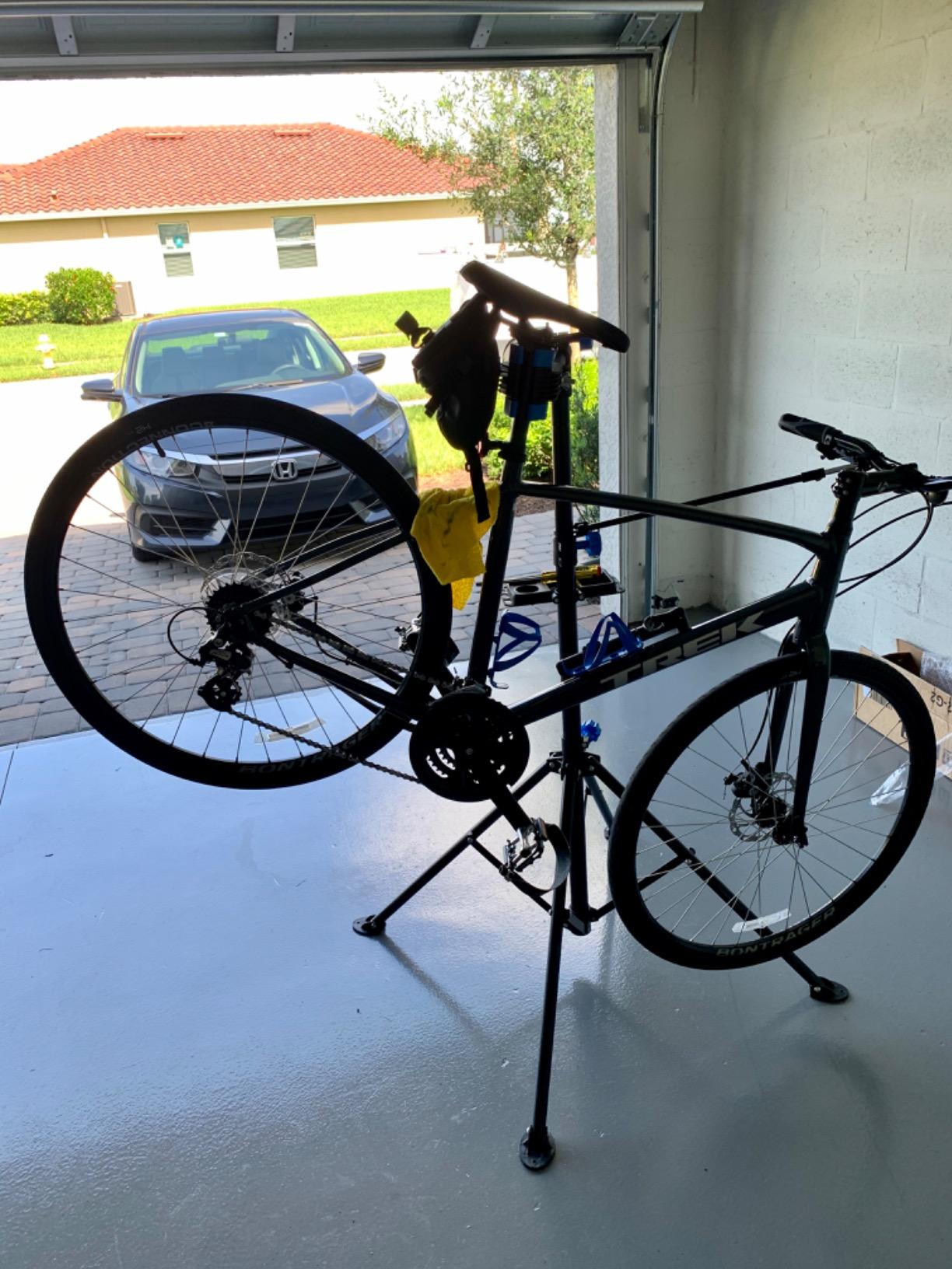 ZENY Adjustable Bike Repair Stand, Bicycle Maintenance Stand customer photo 2