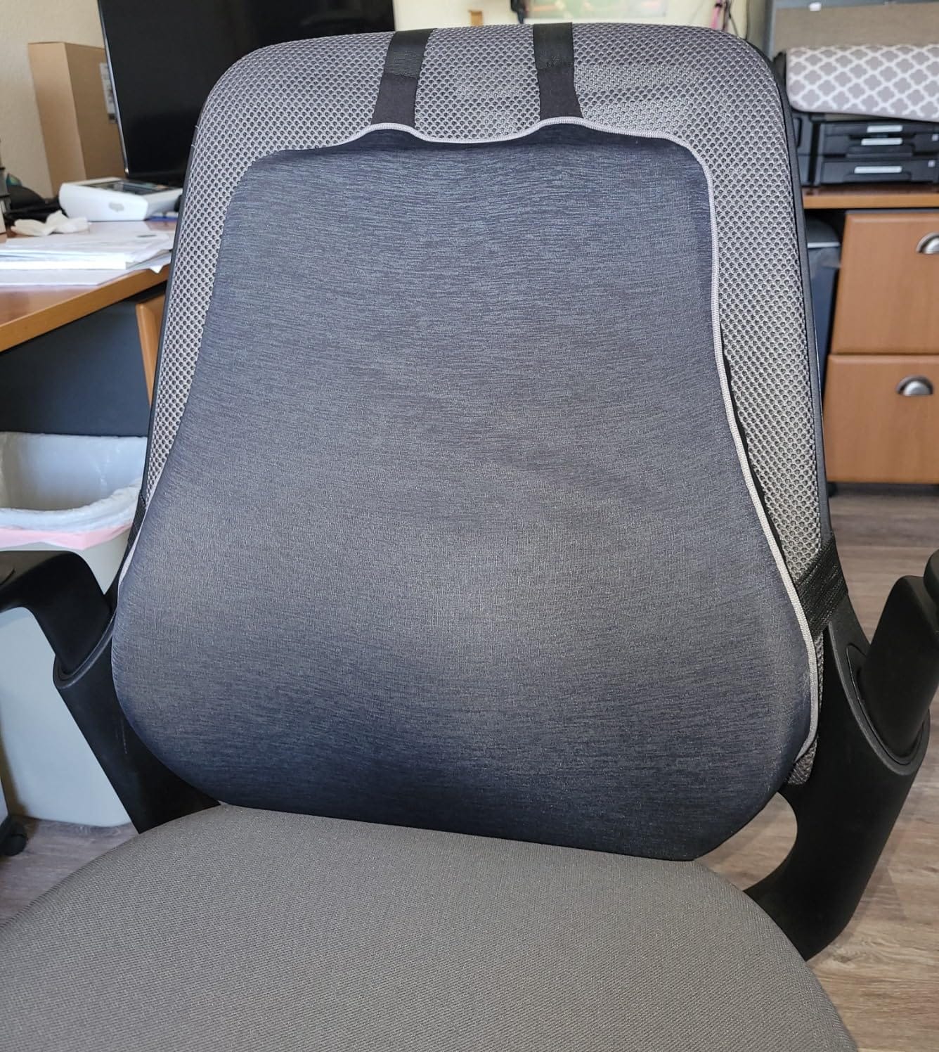 Steelcase Series 1 Office Chair - Ergonomic Work Chair with Wheels for Carpet - Helps Support Productivity - Weight-Activated Controls, Back & Arm Support - Easy Assembly - Licorice customer photo 1