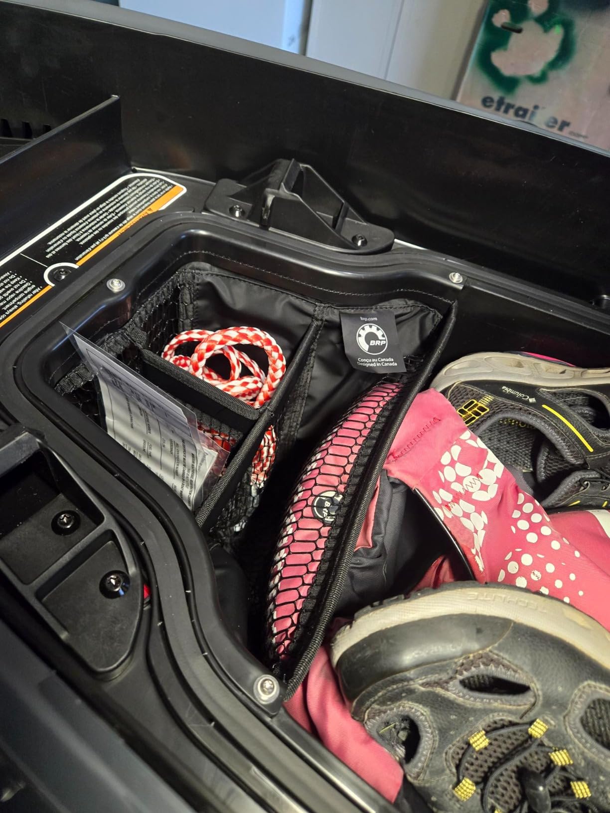 Sea-Doo OEM PWC Storage Bin Organizer, RXT GTX Wake Pro, 295100835-1 customer photo 2