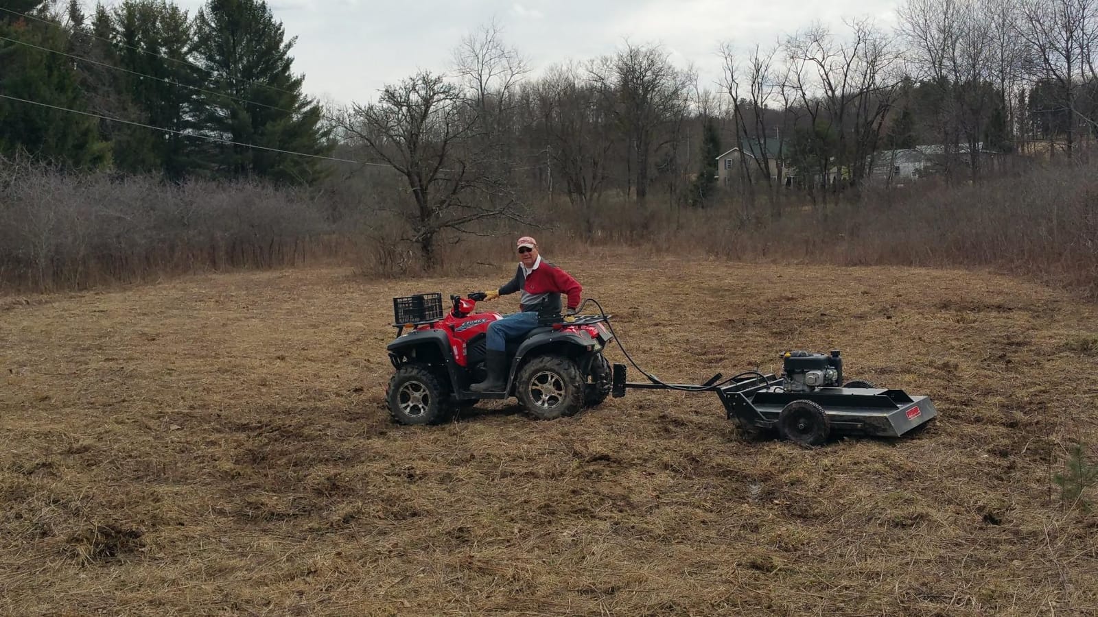 RC11544CL - Swisher 11.5 HP 44 in. Tow Behind Rough Cut Mower customer photo 1