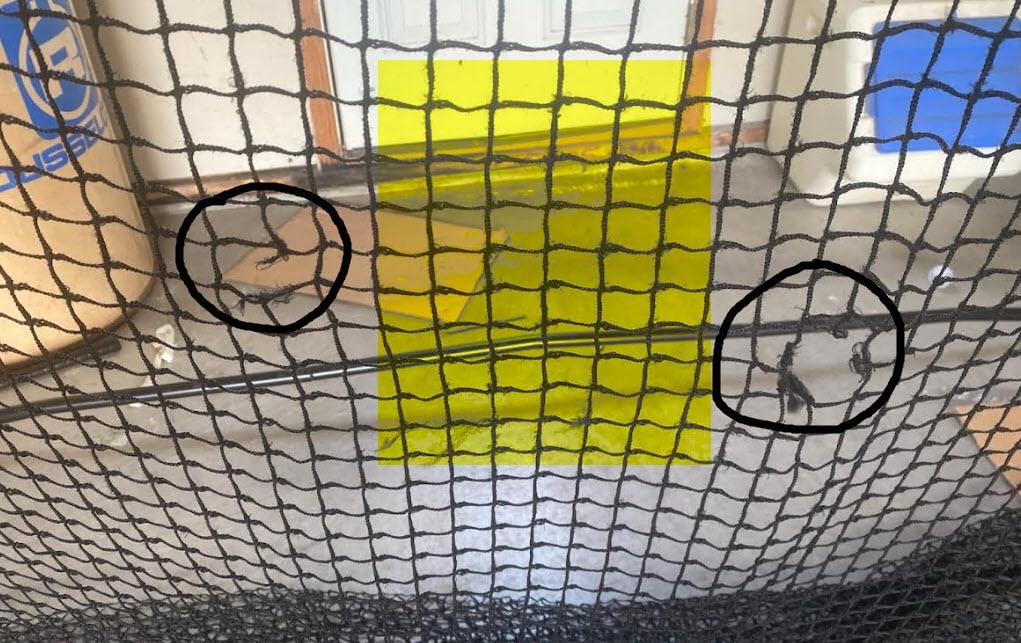 Amazon Basics Portable Golf Net, Practice Hitting Net for Indoor/Outdoor, Quick Setup, Black customer photo 1