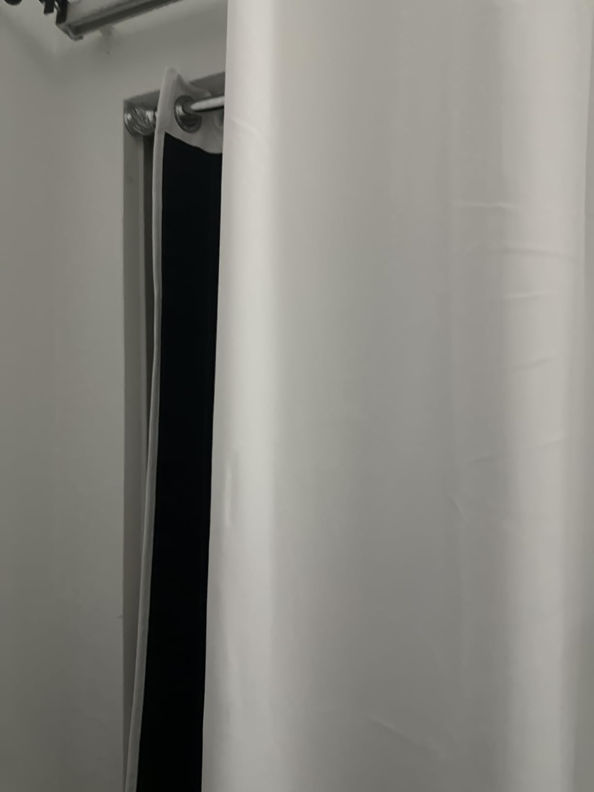 NICETOWN Thermal Insulated 100% Blackout Curtains, Noise Reducing Performance Slider Curtain Panel with Black Lining, Full Light Blocking Patio Door Drapery (1 PC, 100-inch x 84-inch, Biscotti Beige) customer photo 1
