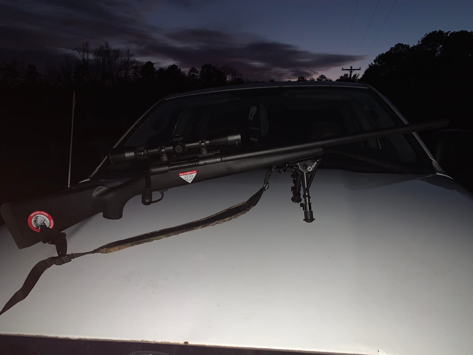CVLIFE Carbon Fiber Picatinny Bipod Sling Stud Bipod with Adapter Field Use customer photo 1