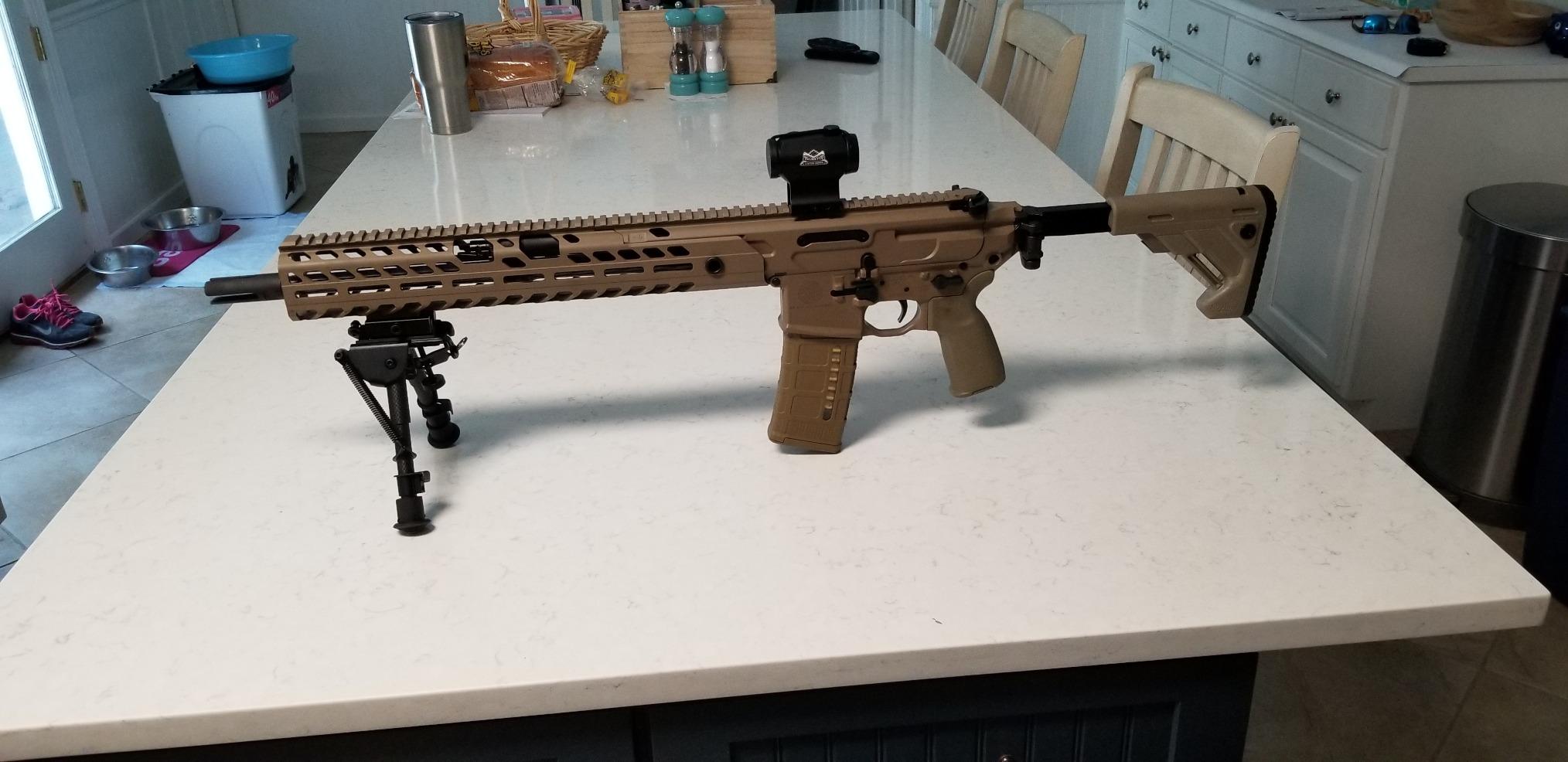 CVLIFE Carbon Fiber Picatinny Bipod Sling Stud Bipod with Adapter Field Use customer photo 2