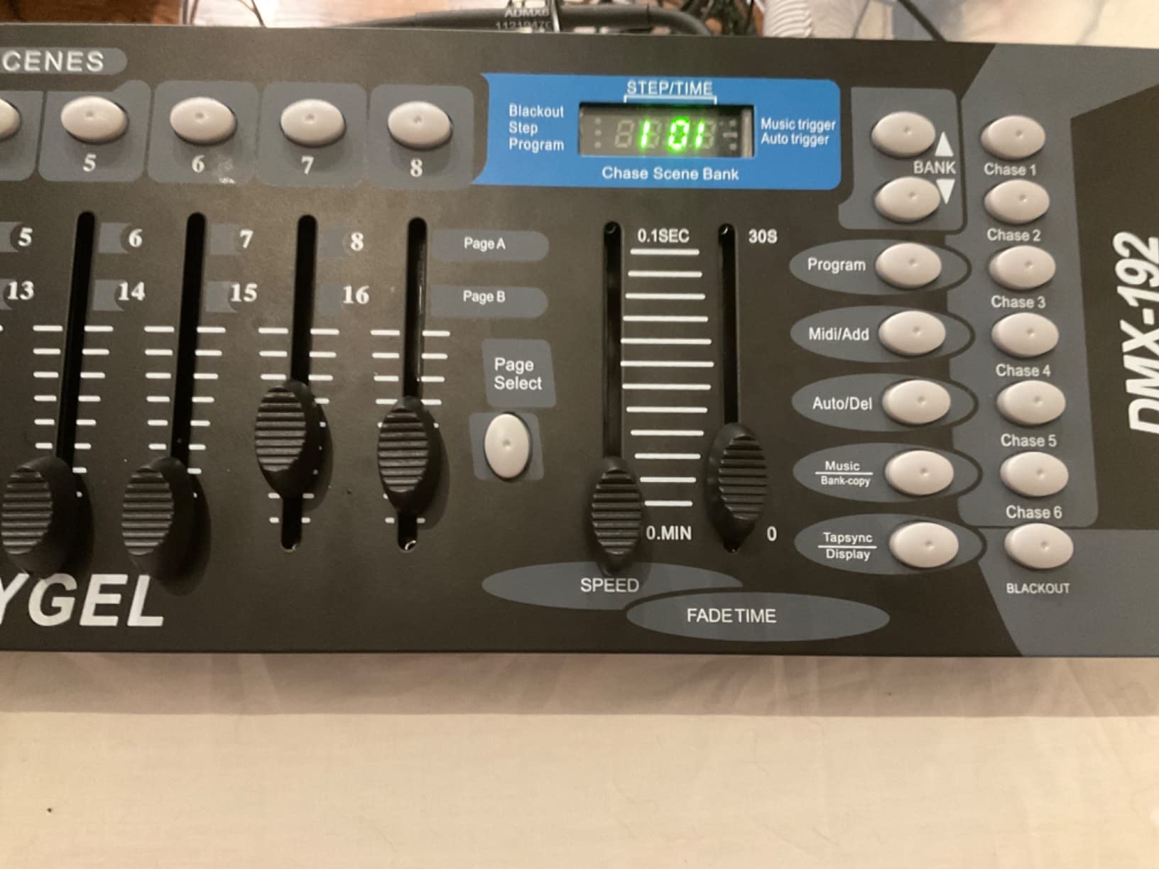 Rockville ROCKFORCE 192-Channel DMX Lighting and Fog Controller, 3U Rack customer photo 1