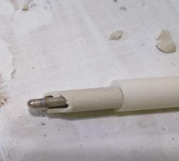 Skutt Kiln Thermocouple Type K, 8-Gauge Replacement Kiln Part SK1515 customer photo 1