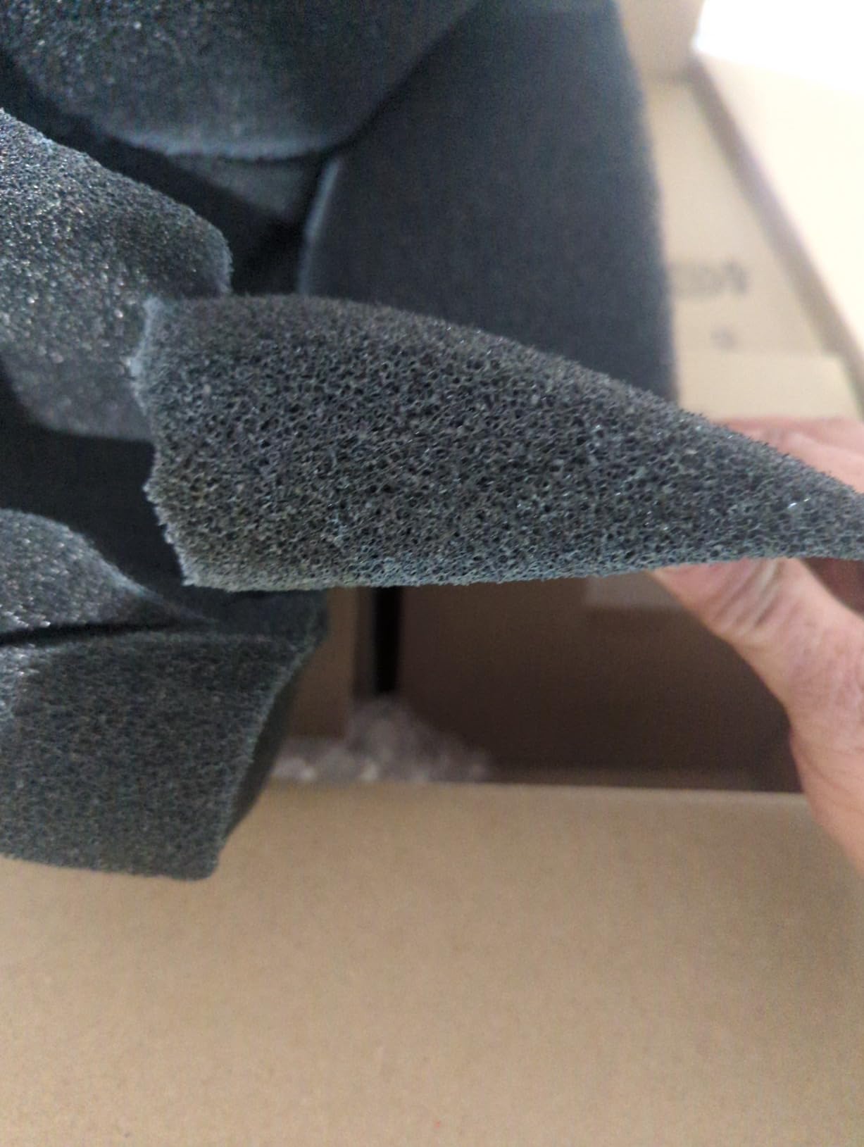 Original Gutter Guard - 4-Inch K Style Foam Gutter Filter Insert with Year Round Leaf Protection & Easy DIY Installation - GSK432-2 customer photo 1