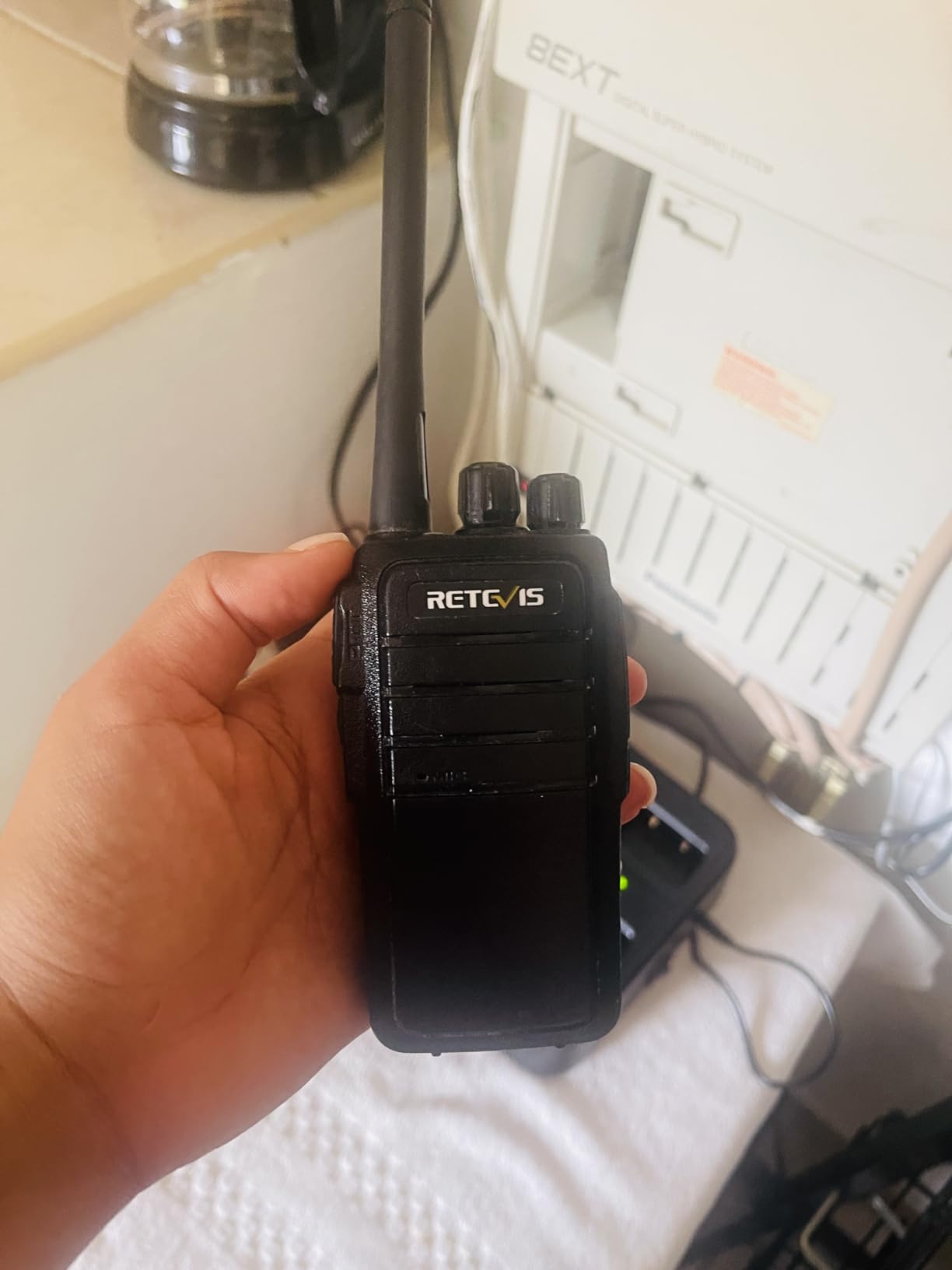 Retevis RT21 2 Way Radio Long Range, IP54 Walkie Talkies for Adults(6 Pack) customer photo 1