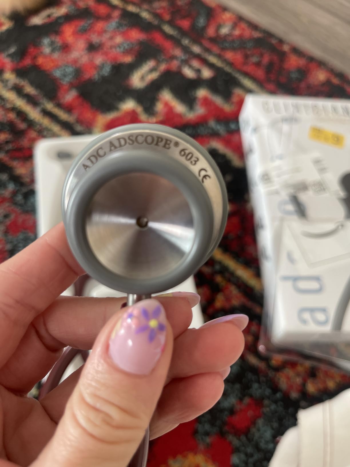 ADC Adscope 603 Diagnostic Clinician Stethoscope, AFD Tunable Technology customer photo 2
