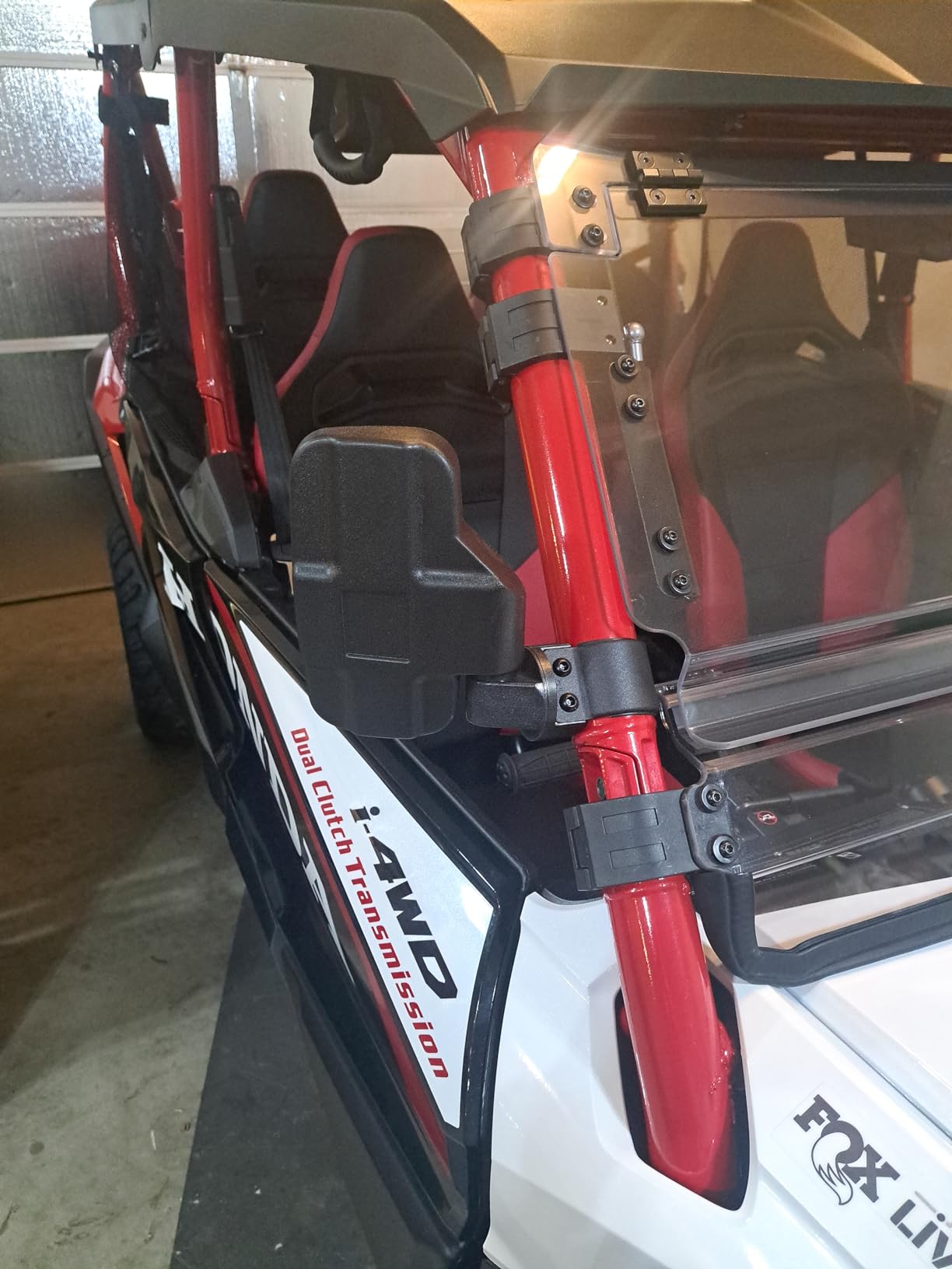 KEMIMOTO UTV Mirrors UTV Side Mirrors Fits 1.6 inch to 2 inch Roll Cage customer photo 2
