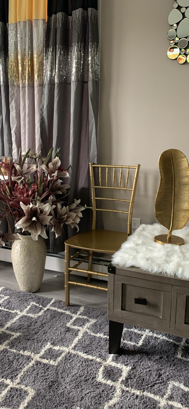 Flash Furniture 2 Pack HERCULES Series Gold Resin Stacking Chiavari Chair customer photo 1