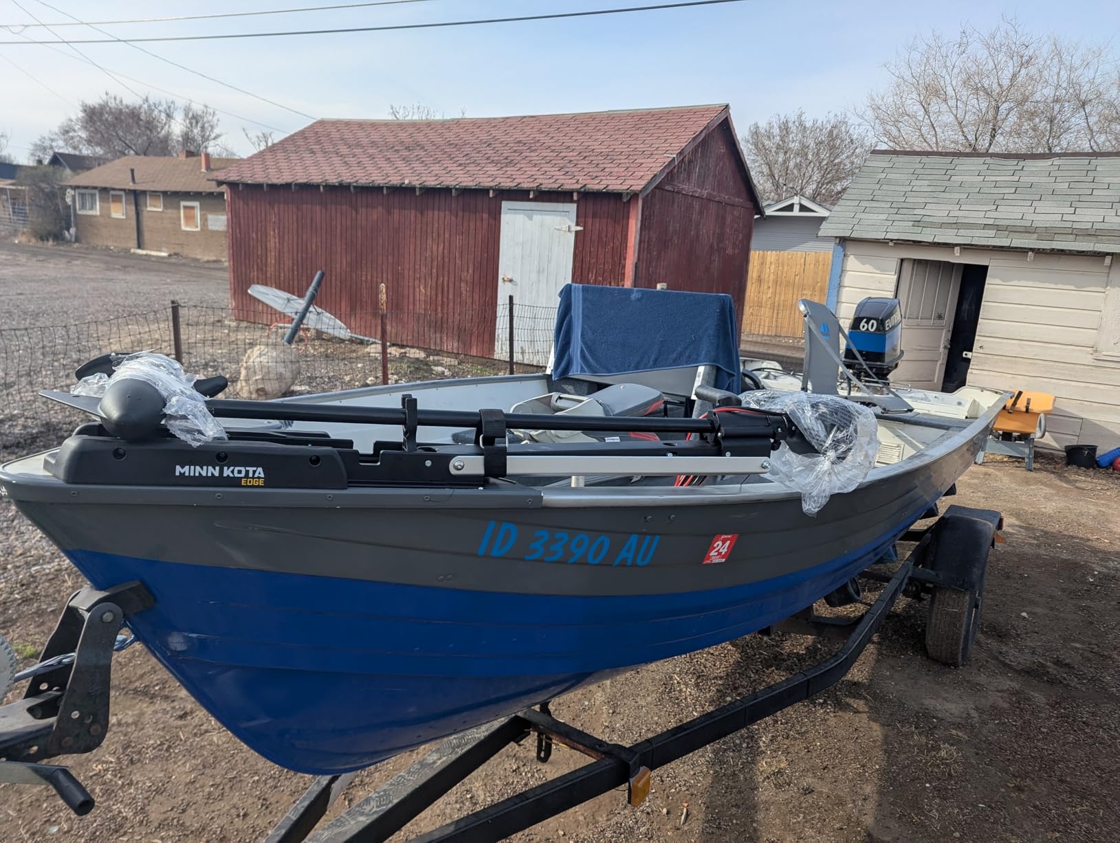 Minn Kota Edge Bow-Mount Electric Trolling Motor with Hand/Tiller Control – 45 Lb. Thrust, 45 In. Shaft, Freshwater customer photo 2