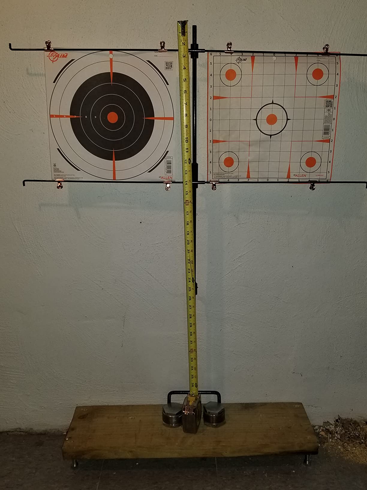 Highwild Adjustable Paper Target Stand, Frame with 8 Clips | Clear Bullseye Targets Sheet for Shooting Practice customer photo 1