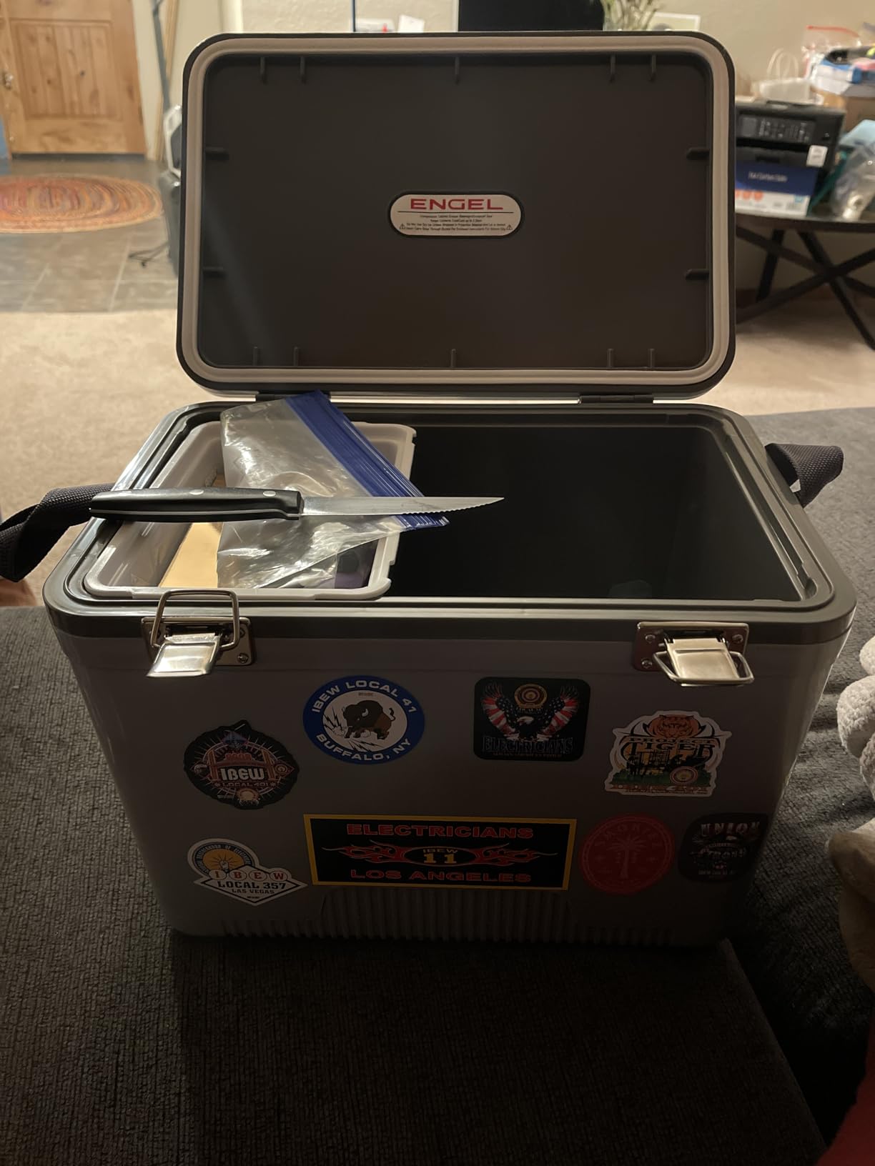 Engel 19qt Leak-Proof, Air Tight, Drybox Cooler and Small Hard Shell Lunchbox for Men and Women customer photo 1