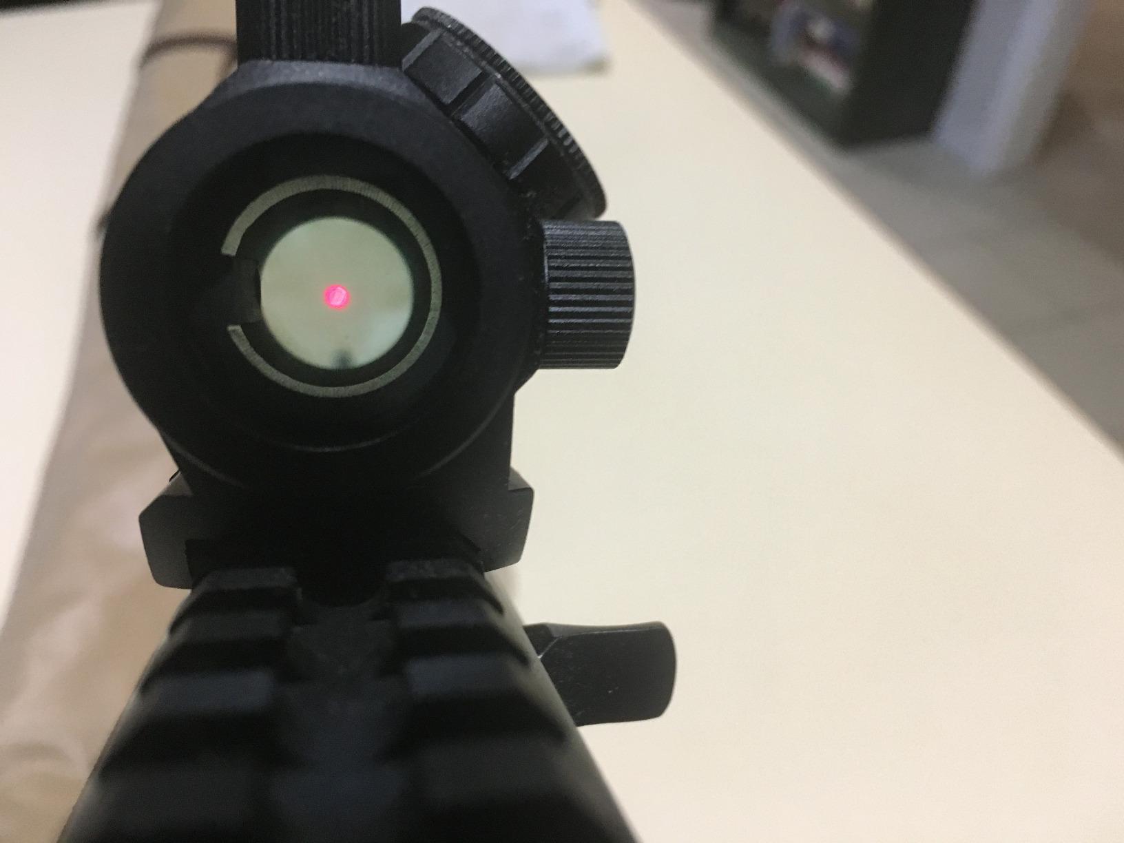 Feyachi Red Dot Sight for Rifle 4 MOA Red Dot Sight Scope with Riser Mount customer photo 1
