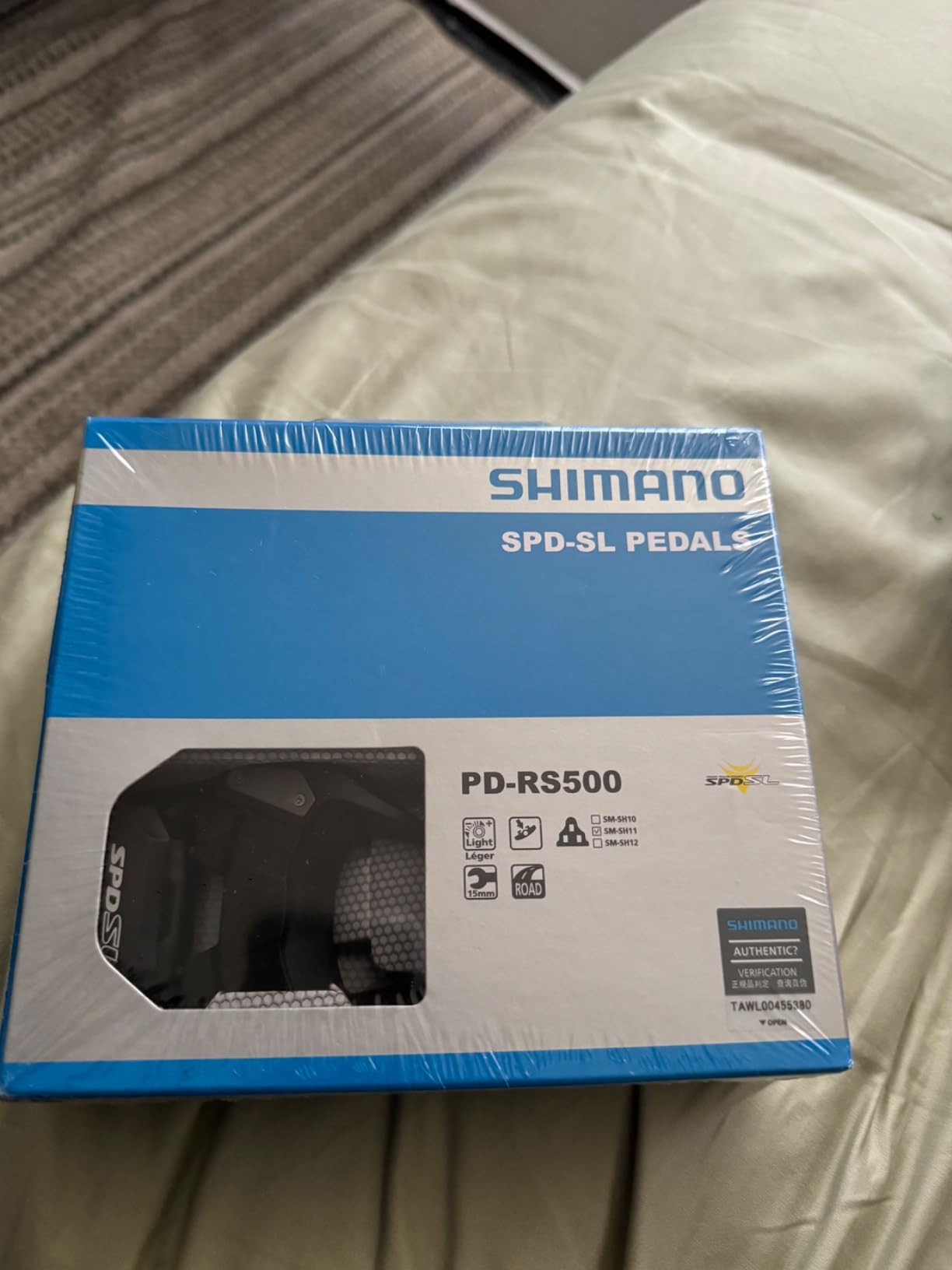 Shimano PD-RS500 SPD-SL Road Pedal customer photo 2