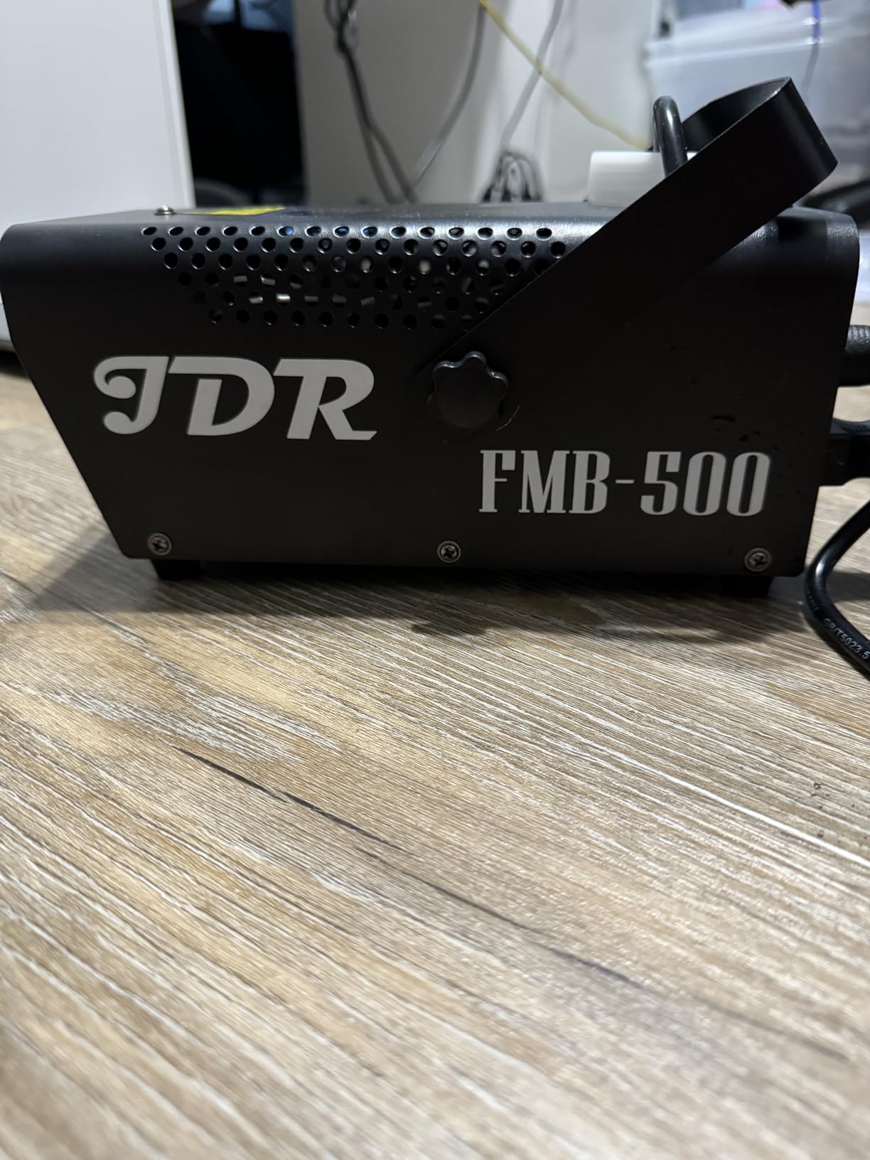 Fog Machine JDR Smoke Machine Controllable LED Light 500W and 2000CFM Fog Disinfection with Wireless and Wired Remote Control for Weddings, Halloween,Parties or Disinfection with Fuse Protection customer photo 2