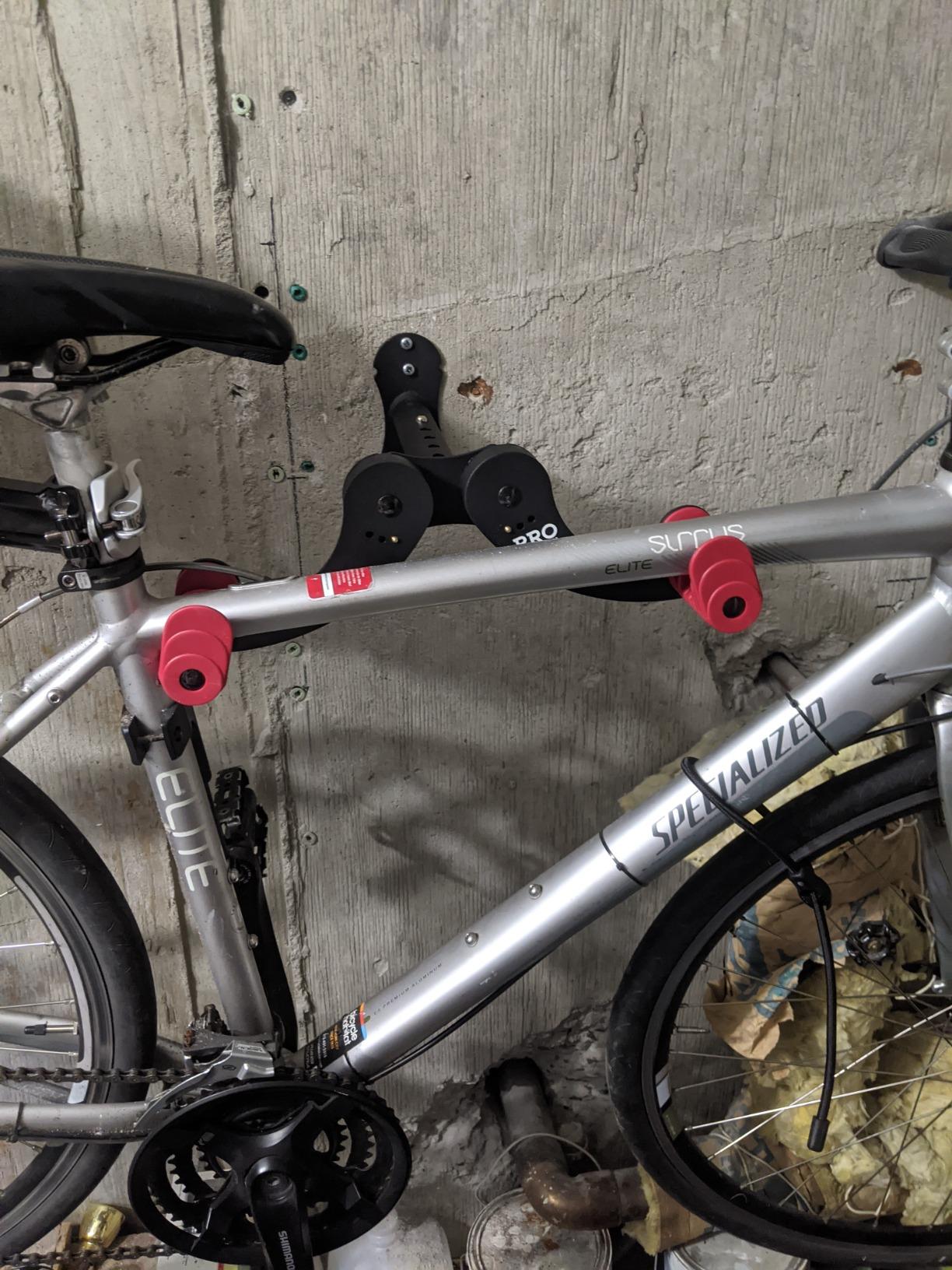PRO BIKE TOOL Bike Rack for Garage Wall Mount - Horizontal Bike Storage customer photo 2