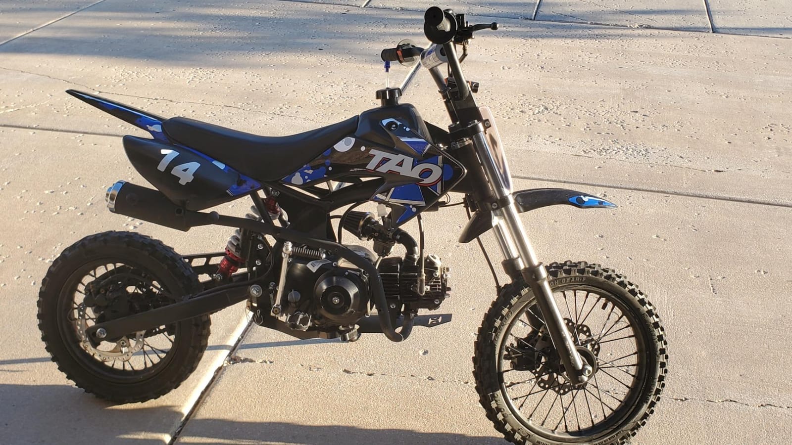 X-PRO 110cc Dirt Bike Pit Bike Kids Dirt Pitbike 110 Dirt Pit Bike (Orange) customer photo 2