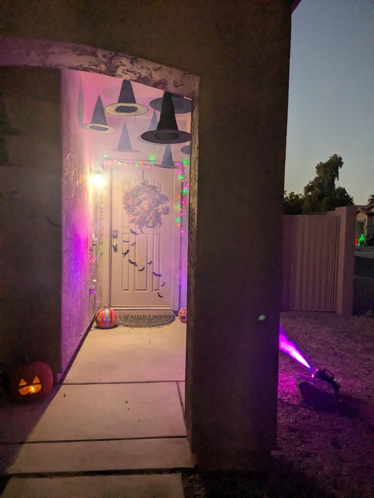 AGPTEK Fog Machine, 12 Colors, 600W Smoke Machine, Low Fluid Auto Shutoff | Upgrade Auto Mode, Wireless Remote, 12 LED Lights Effect, Dry Run Protect,Wedding Halloween Party DJ Stage,Indoor Outdoor Use customer photo 2
