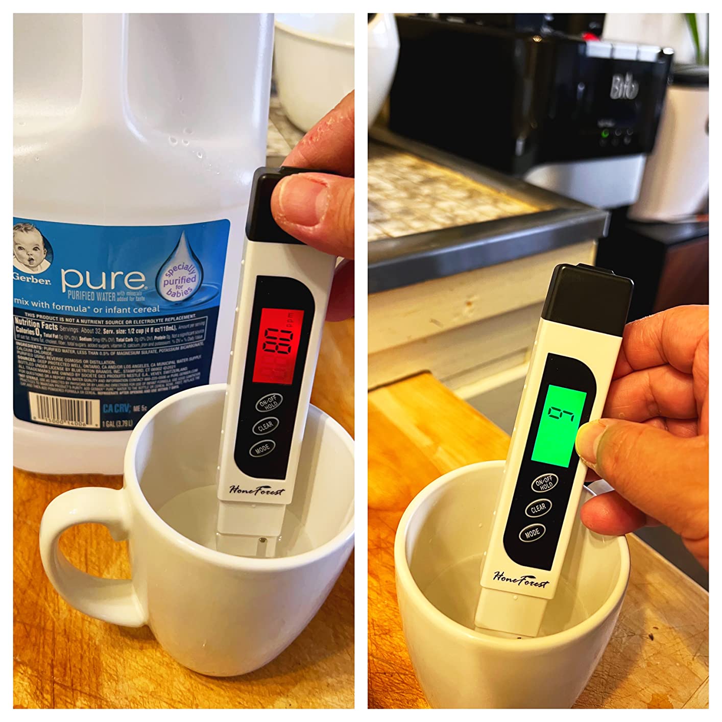 Brio Commercial Grade Bottleless Ultra Safe Reverse Osmosis Drinking Water Filter Water Cooler Dispenser-3 Temperature Settings Hot, Cold & Room Water - UL Approved – Point of Use customer photo 1