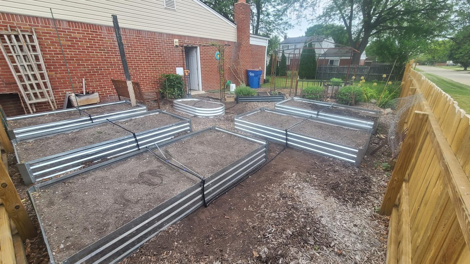 Galvanized Raised Garden Bed 8x4x1ft Single Unit customer photo 2