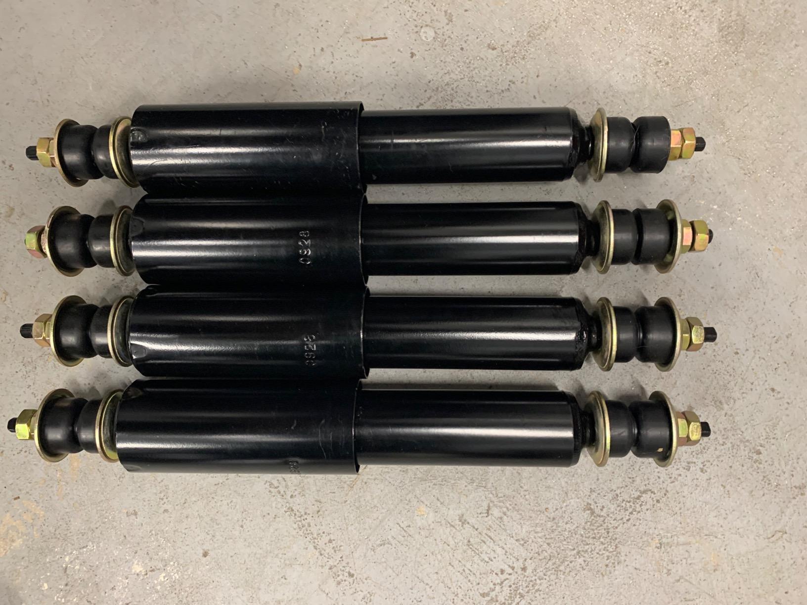 10L0L Golf Cart Front and Rear Shock Absorbers for EZGO TXT Golf Carts 1994+, Replaces OEM# 76418-G01, 70248-G01, 70324-G01, 76419-G01-2 PCS customer photo 2