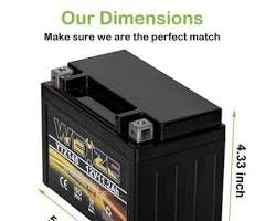 Weize YTX14AH-BS High Performance - Maintenance Free-Sealed AGM ATV Motorcycle Battery for Polaris Sportsman 570 Trail Blazer 250 Ranger 400 500 Suzuki King Quad 300 QuadRunner 250 customer photo 1