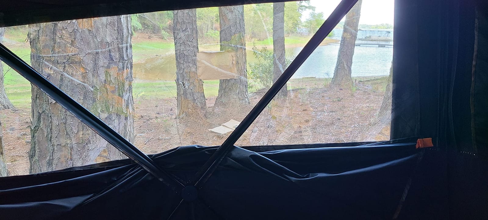 THUNDERBAY SPUR Collector 3 Person Hunting Blind, Portable Ground Blind with Silent Windows, Portable Durable Hunting Tent for Deer & Turkey Hunting customer photo 2