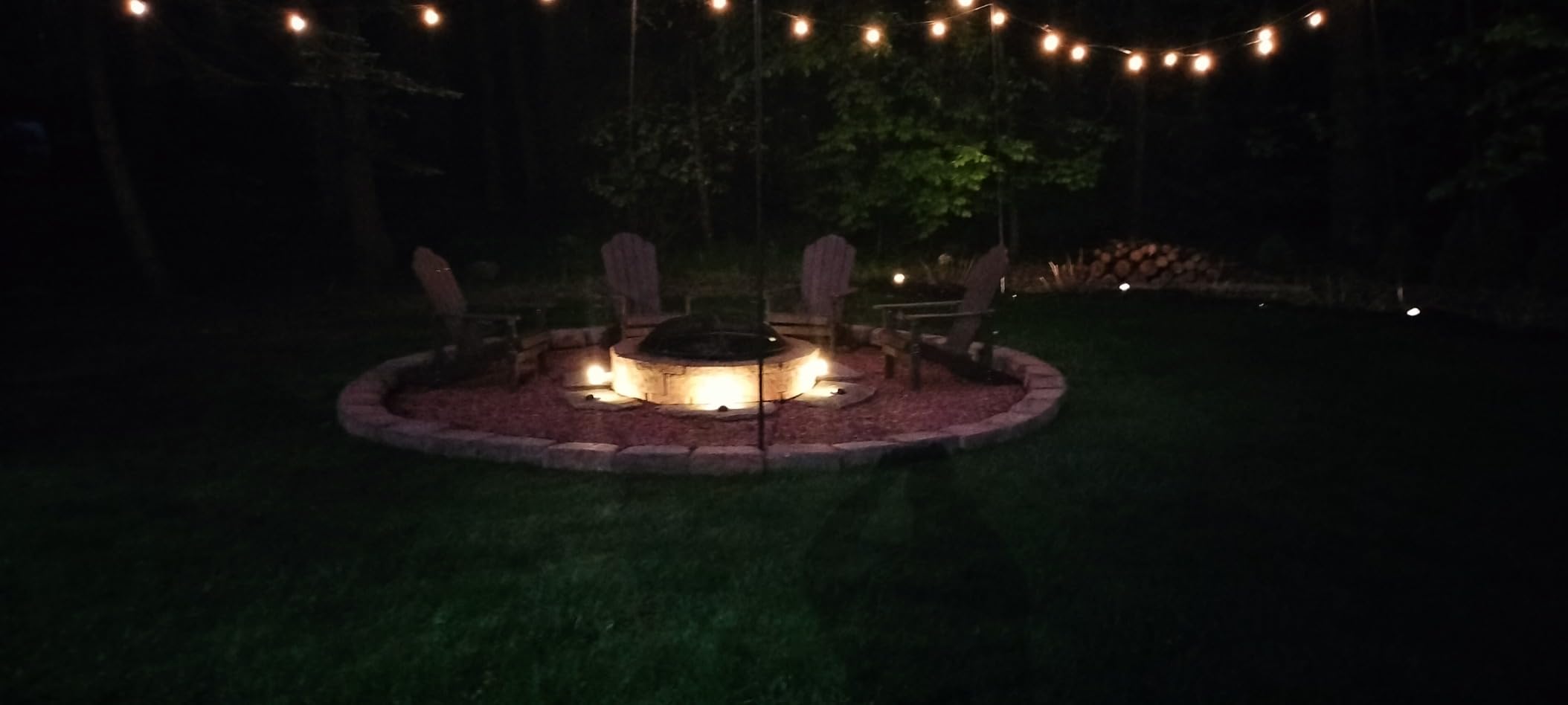 GKOLED 6-Pack Outdoor Low Voltage LED Deck Post Lights, UL-Listed, Black customer photo 2