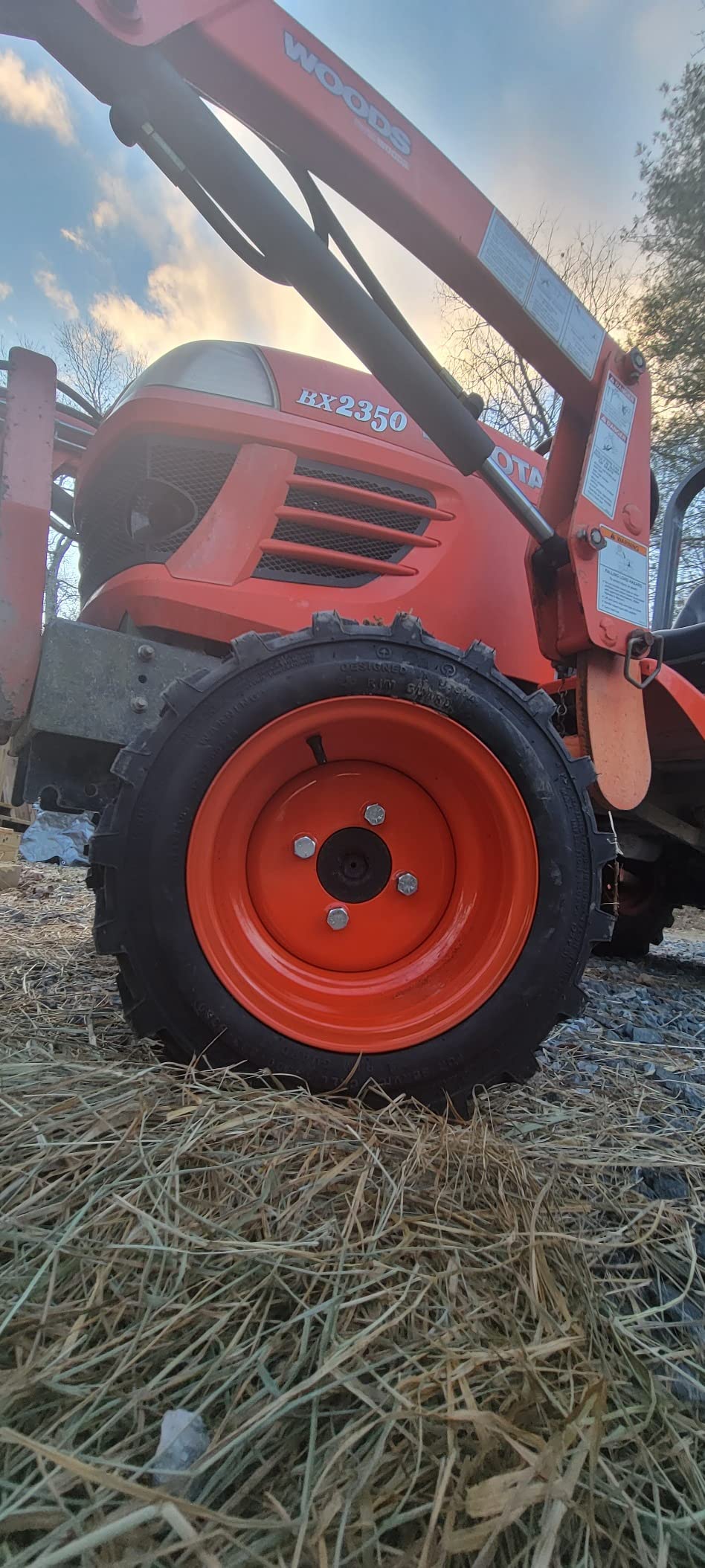 (2) Industrial Tire Assemblies 18x8.50-10 Fits Kubota BX Series K2581-18610 customer photo 2