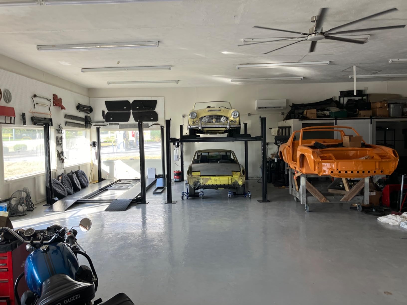 APlusLift HW-8S 8000LB 4-Post Storage Service Car Lift 3 Year Warranty customer photo 1