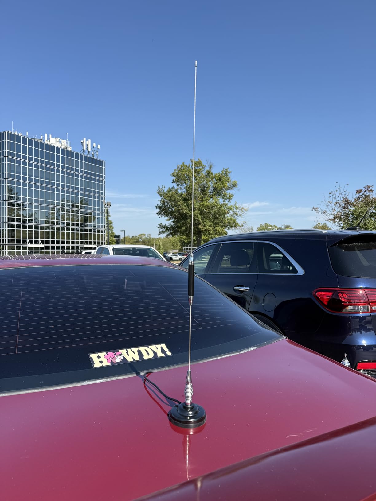 Nagoya CB-72 28-Inch CB Antenna Kit with 3.5-Inch Heavy-Duty Magnetic Mount, 18-Foot RG-58A/U Coax Cable and PL-259 Connector for Mobile CB Radios customer photo 2