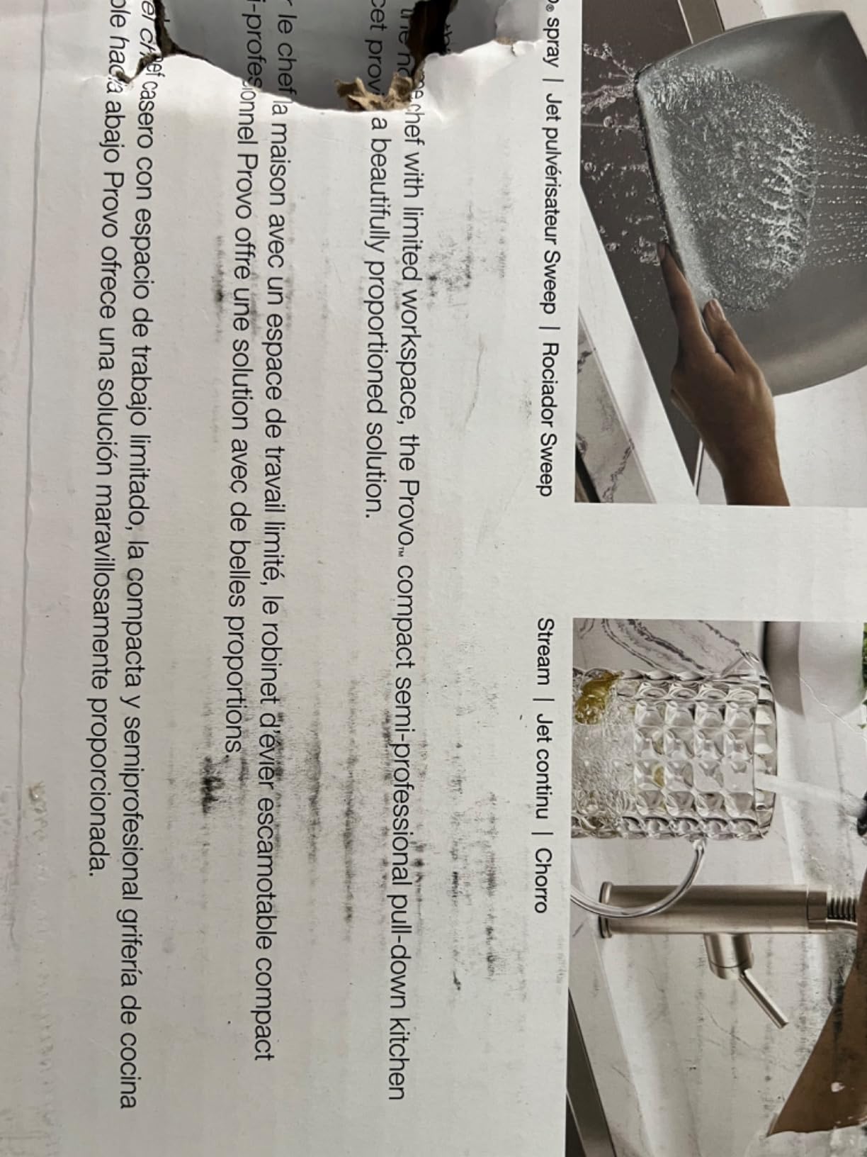 KOHLER 22973-VS Crue High-Arc Kitchen Faucet with Pull Down Spring Spout, Professional Pre-Rinse Kitchen Faucet, Commercial Faucet, Vibrant Stainless customer photo 2