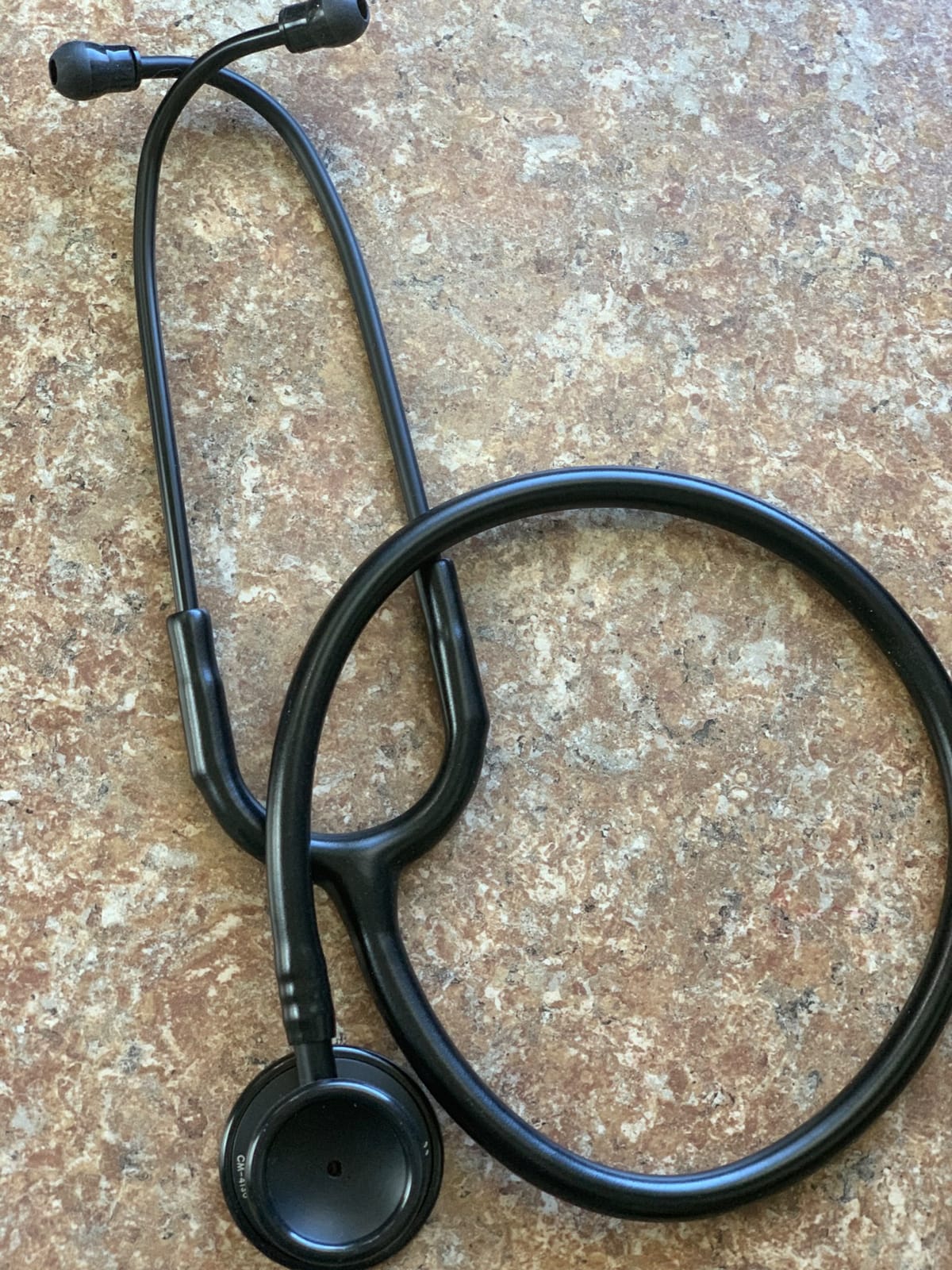 Paramed Stethoscope - Classic Dual Head - for Doctors, Nurses, Med Students, Professional Pediatric, Medical, Cardiology, Home Use - Extra Diaphragm, 4 Eartips, Accessory Case, Name Tag - 29.5 inch customer photo 2
