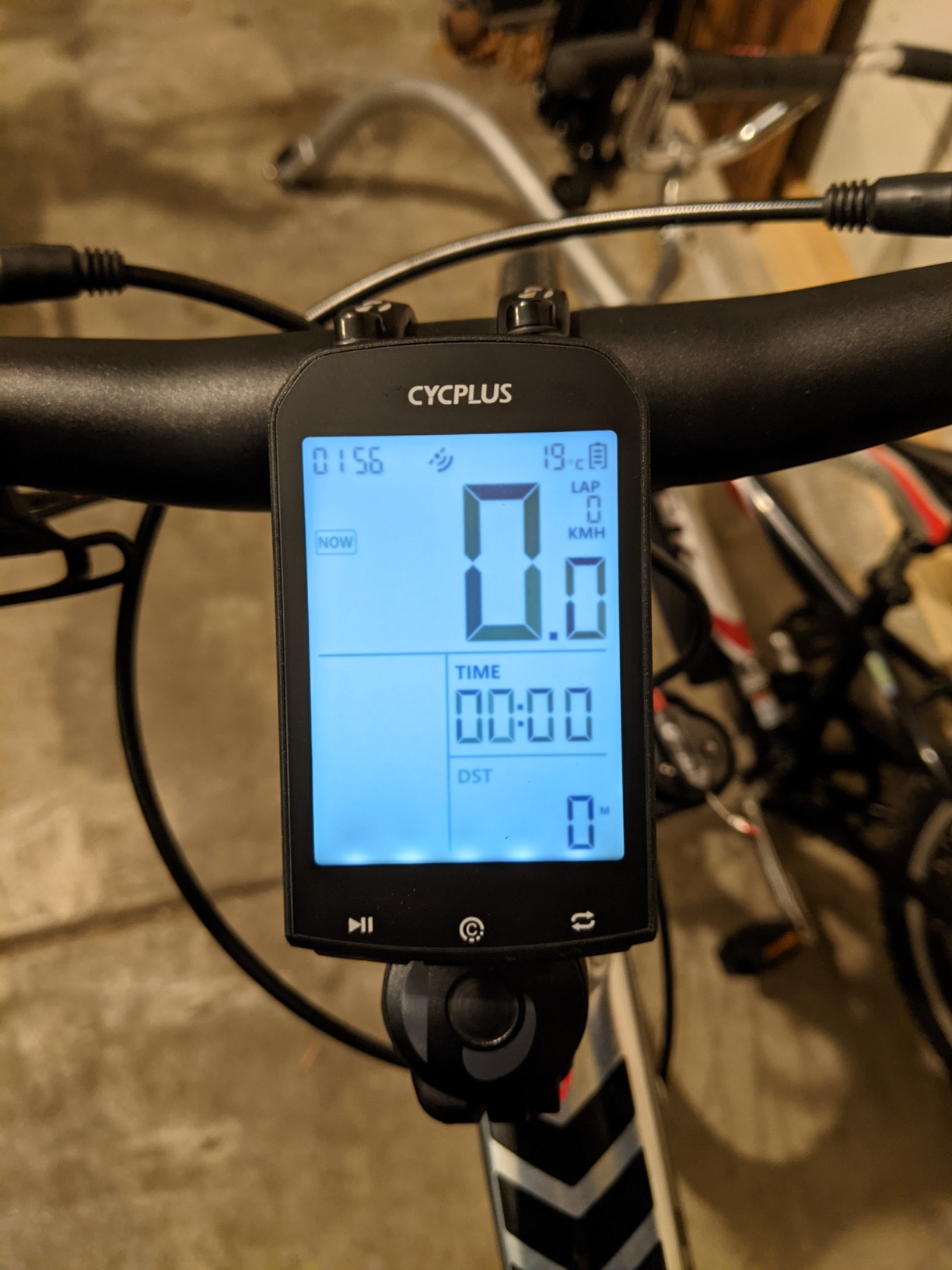 CYCPLUS GPS Wireless Bike Computer M1, 2.9