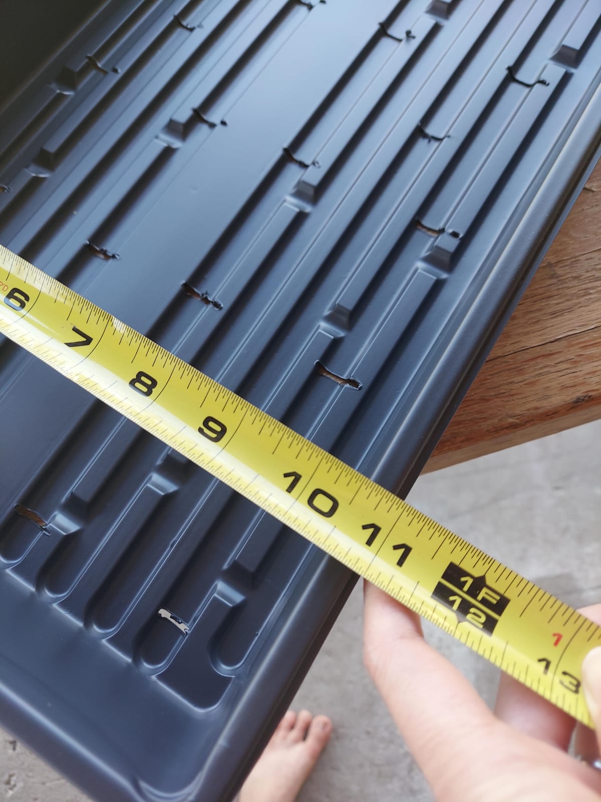 Handy Pantry 10-Pack 1020 Garden Growing Trays with Drain Holes - 10