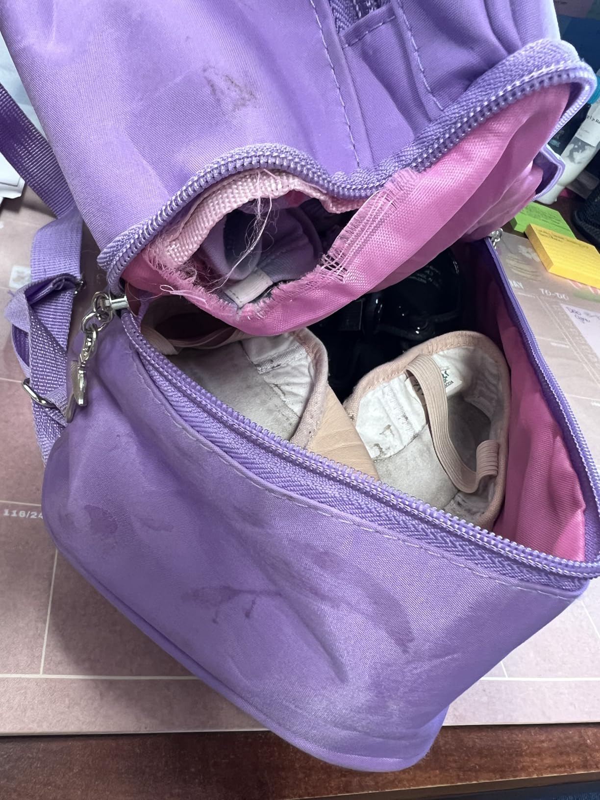 Dorlubel Cute Ballet Dance Backpack Tutu Dress Dance Bag with Key Chain Girls customer photo 1
