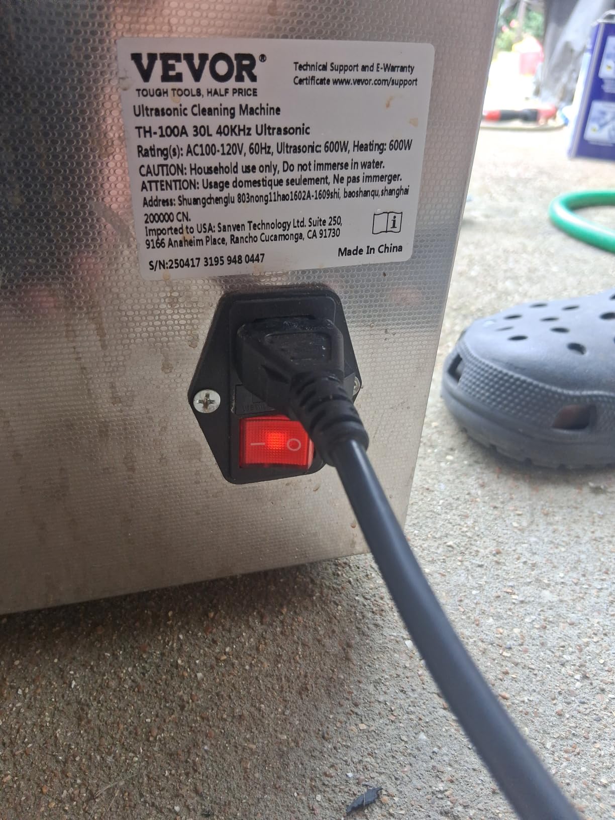 VEVOR 15L Ultrasonic Cleaner, Ultra Sonic Parts Cleaning Machine customer photo 1