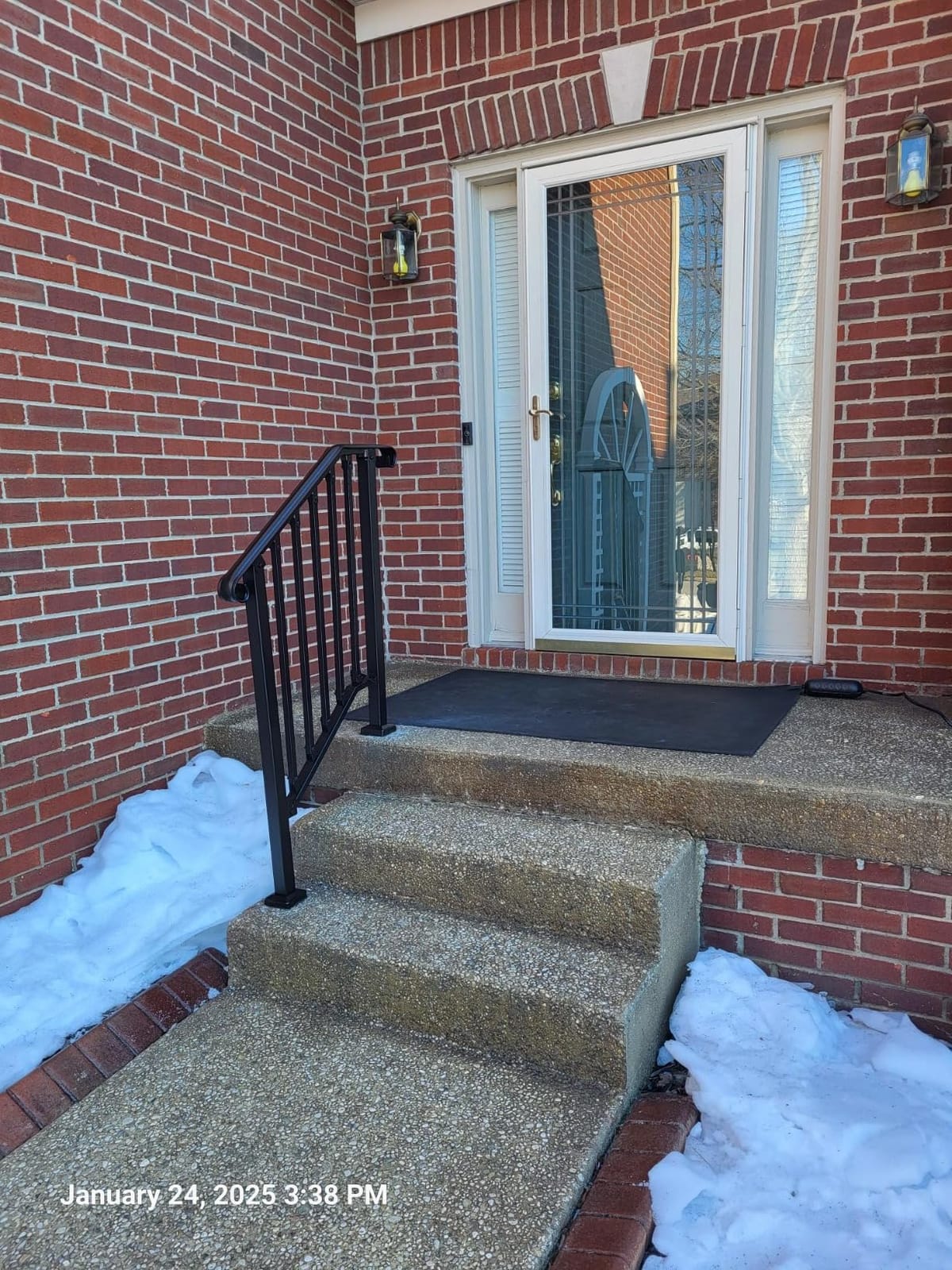 HeatTrak Heated Snow Melting Mats for Entrances - Heated Outdoor Mats - Trusted Snow and Ice Melt Products - Includes GFCI Power Cord - No-Slip Heating Entrance Mat (40